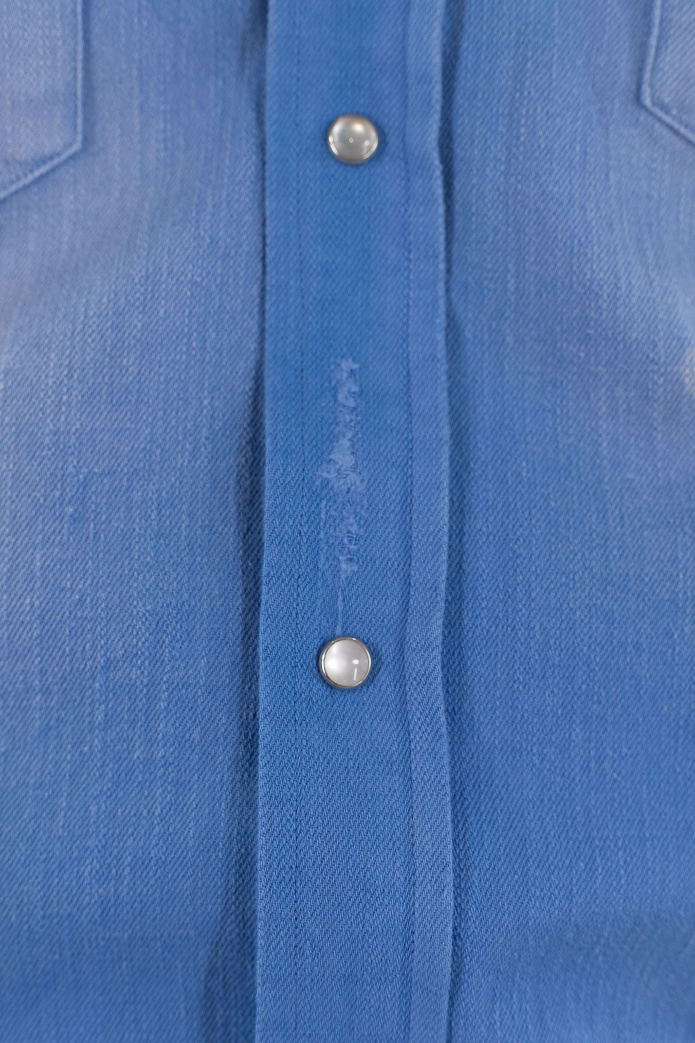 SARTORIO Camicia Texana Denim Azzurro