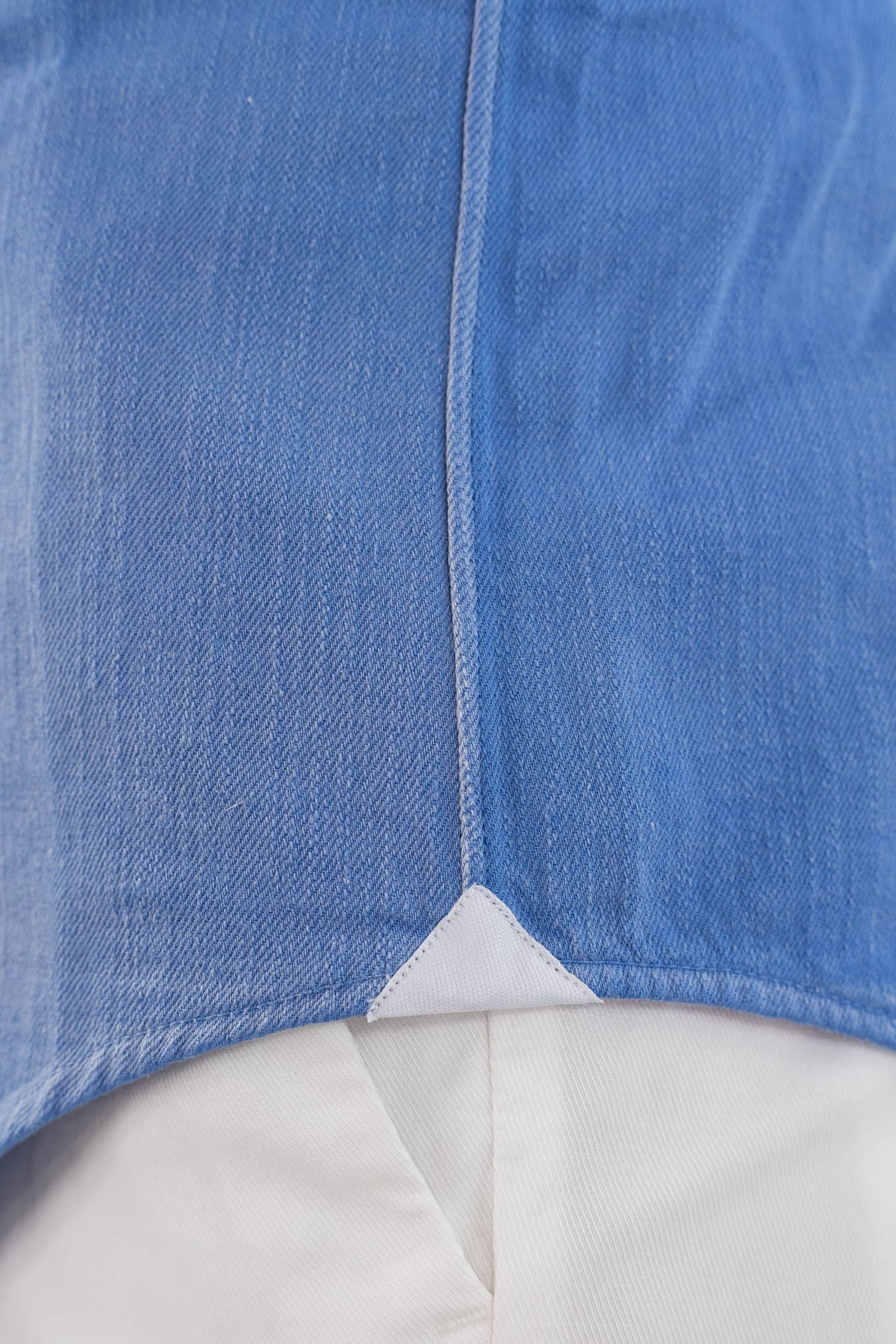 SARTORIO Camicia Texana Denim Azzurro