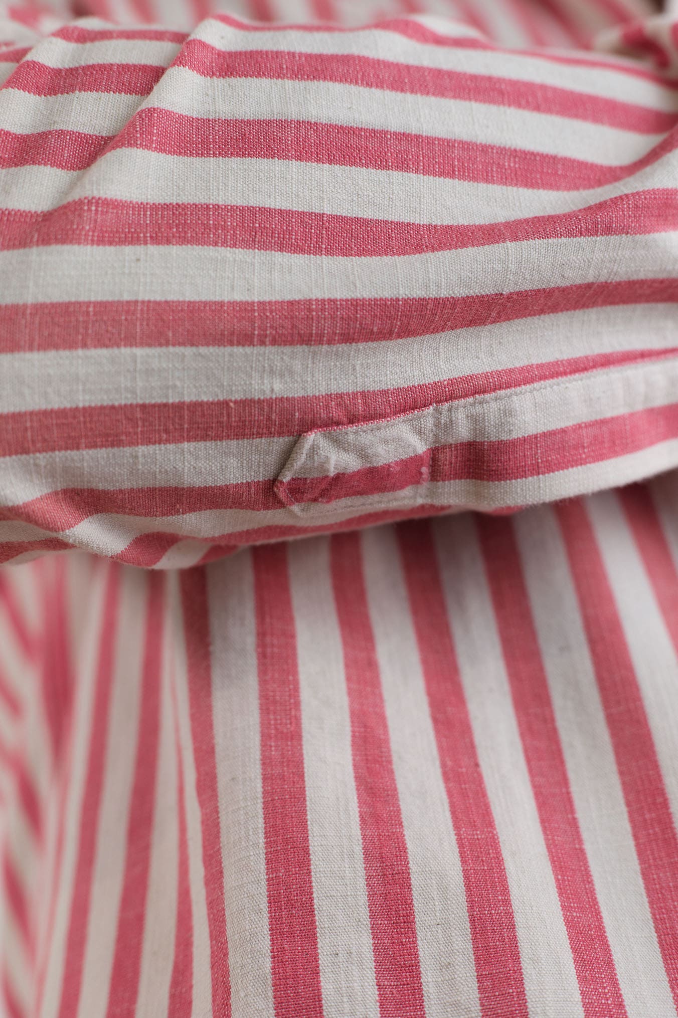 SARTORIO Camicia Texana Washed Cotone Righe Rosse