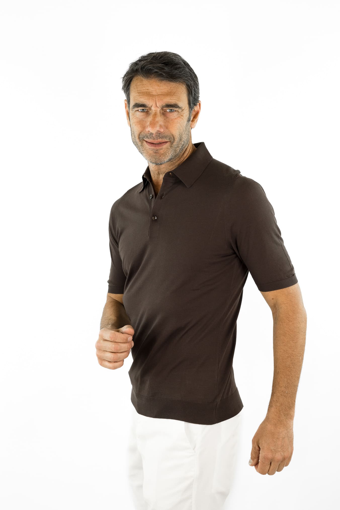 SVEVO PARMA Polo Cotone Superlight Testa Moro