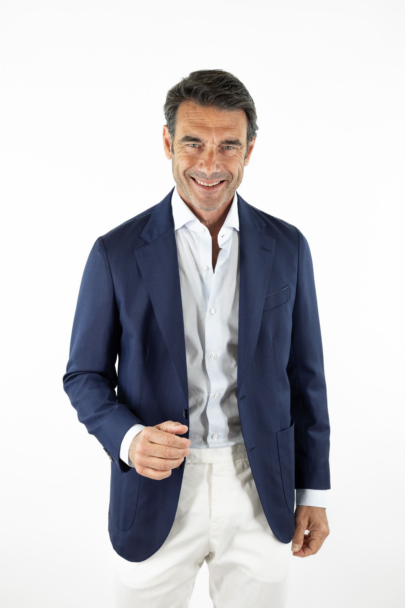 TOMBOLINI Giacca "Zero Gravity" Spigata Blu