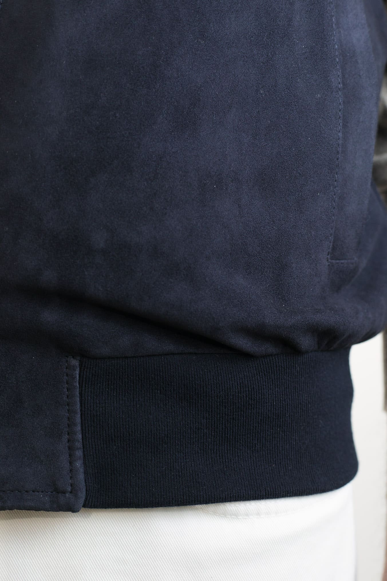 VOLFAGLI Gilet Reversibile Suede Blu Nylon Blu