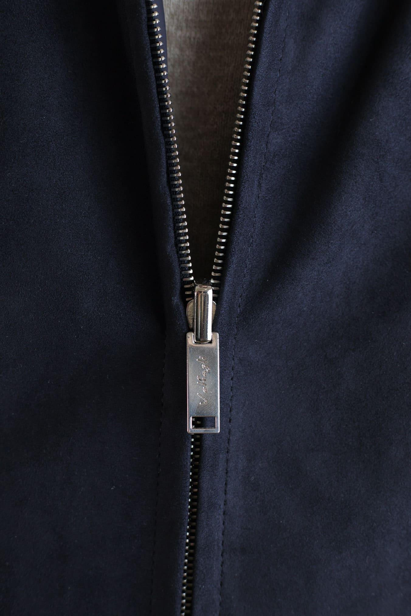 VOLFAGLI Gilet Reversibile Suede Blu Nylon Blu