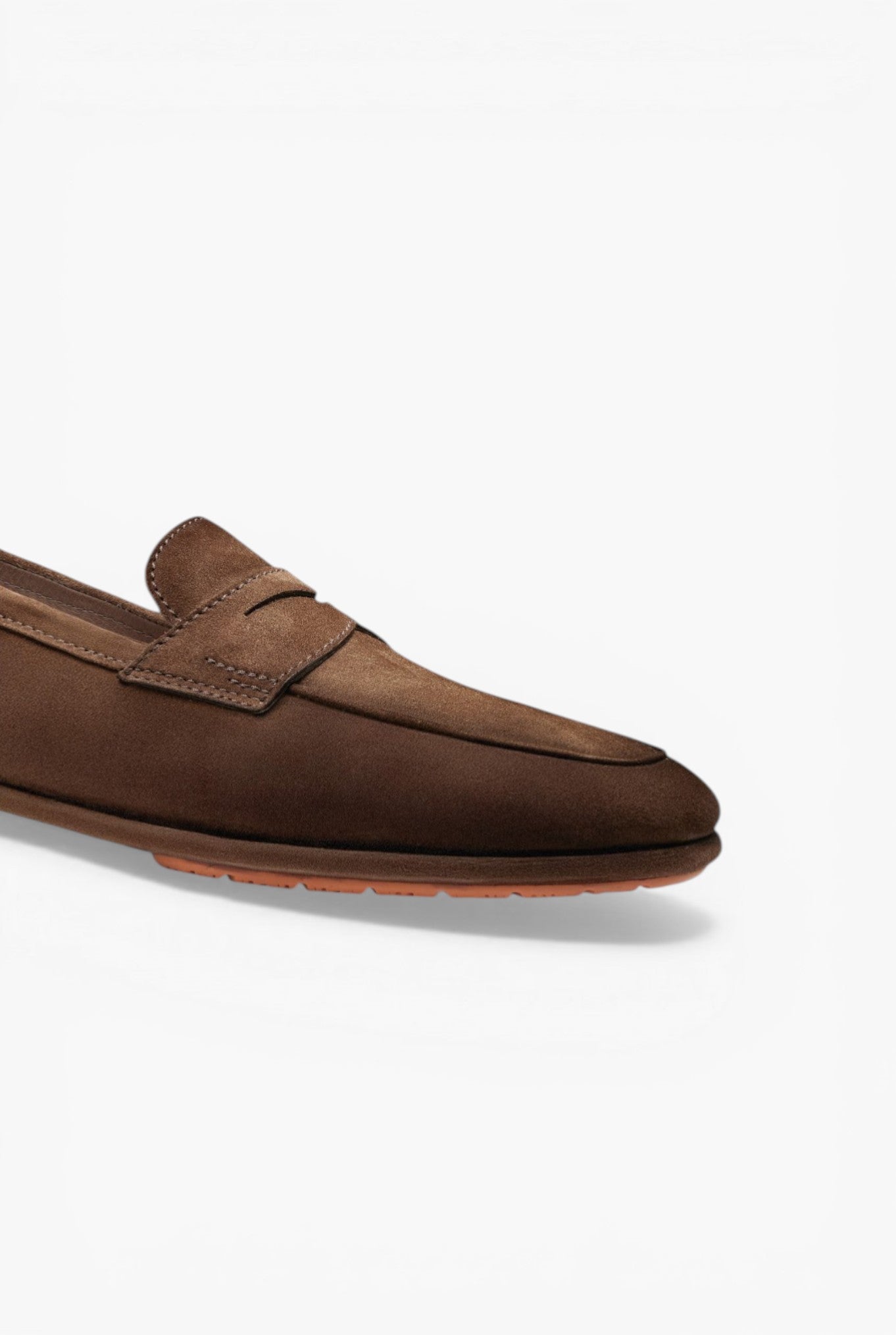 Mocassino Penny Driver "Carlo" Suede Marrone - Guarino Store