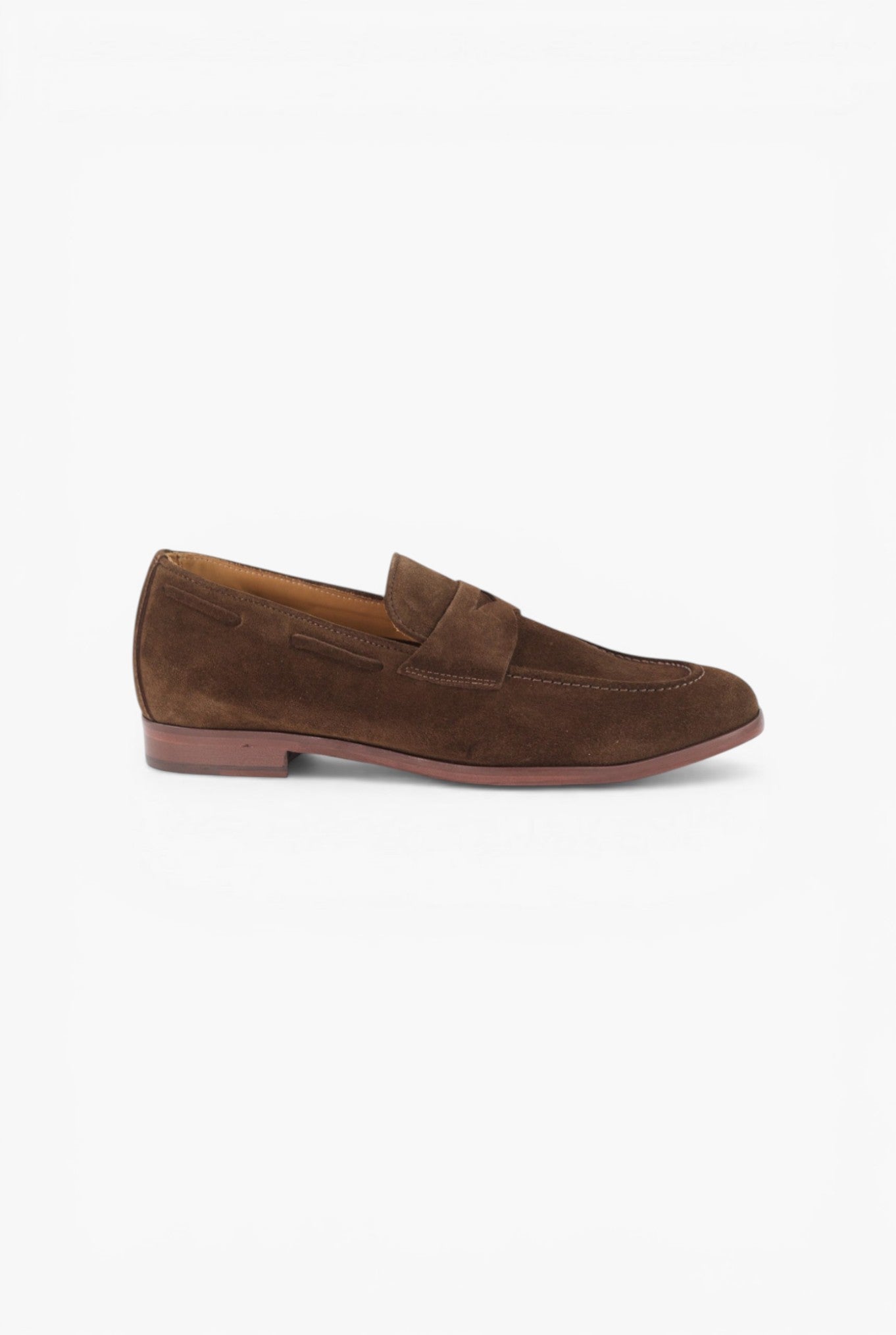 Mocassini Suede Mascherina Marrone - Guarino Store