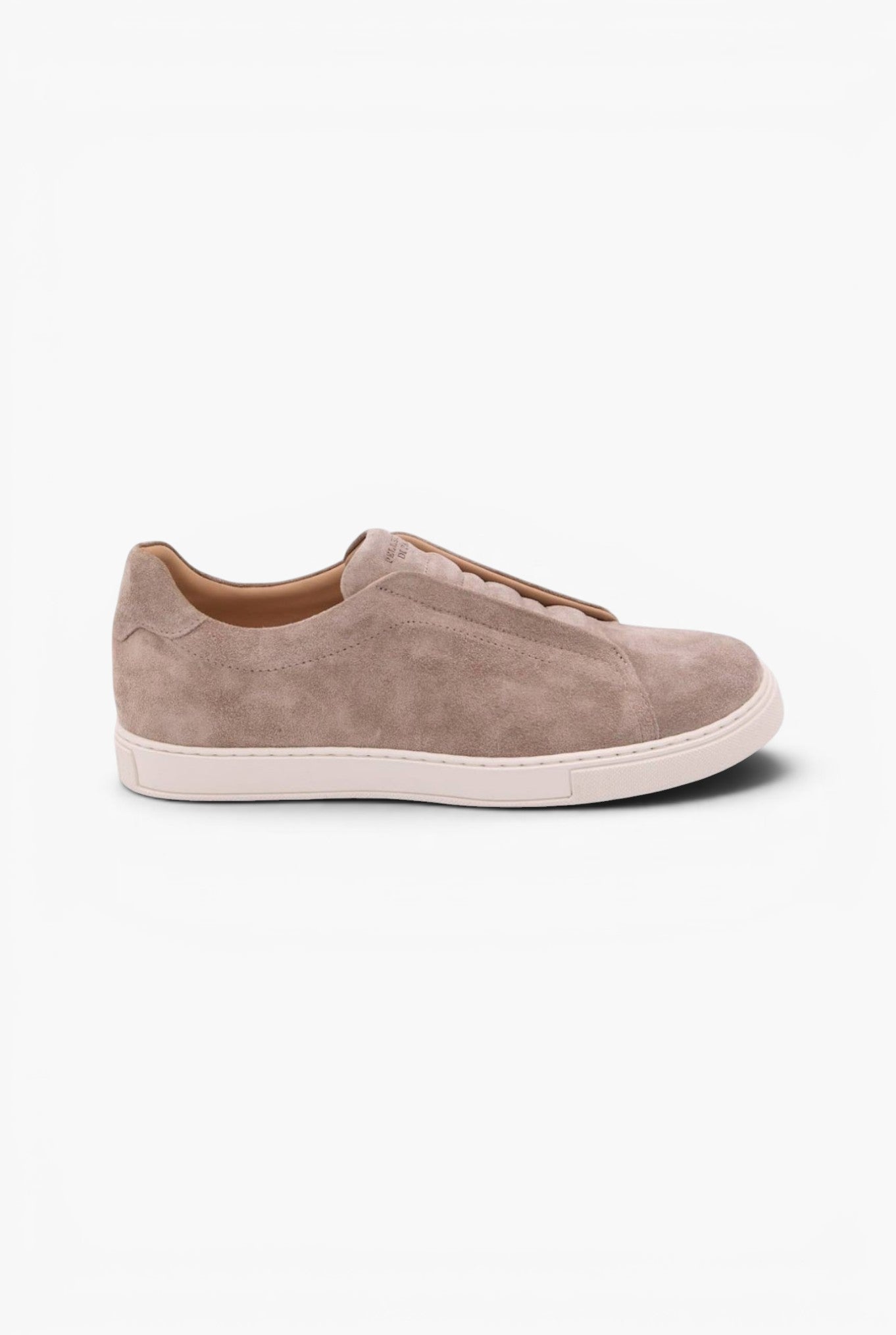 Sneakers Suede Slip On Beige PELLETTIERI DI PARMA