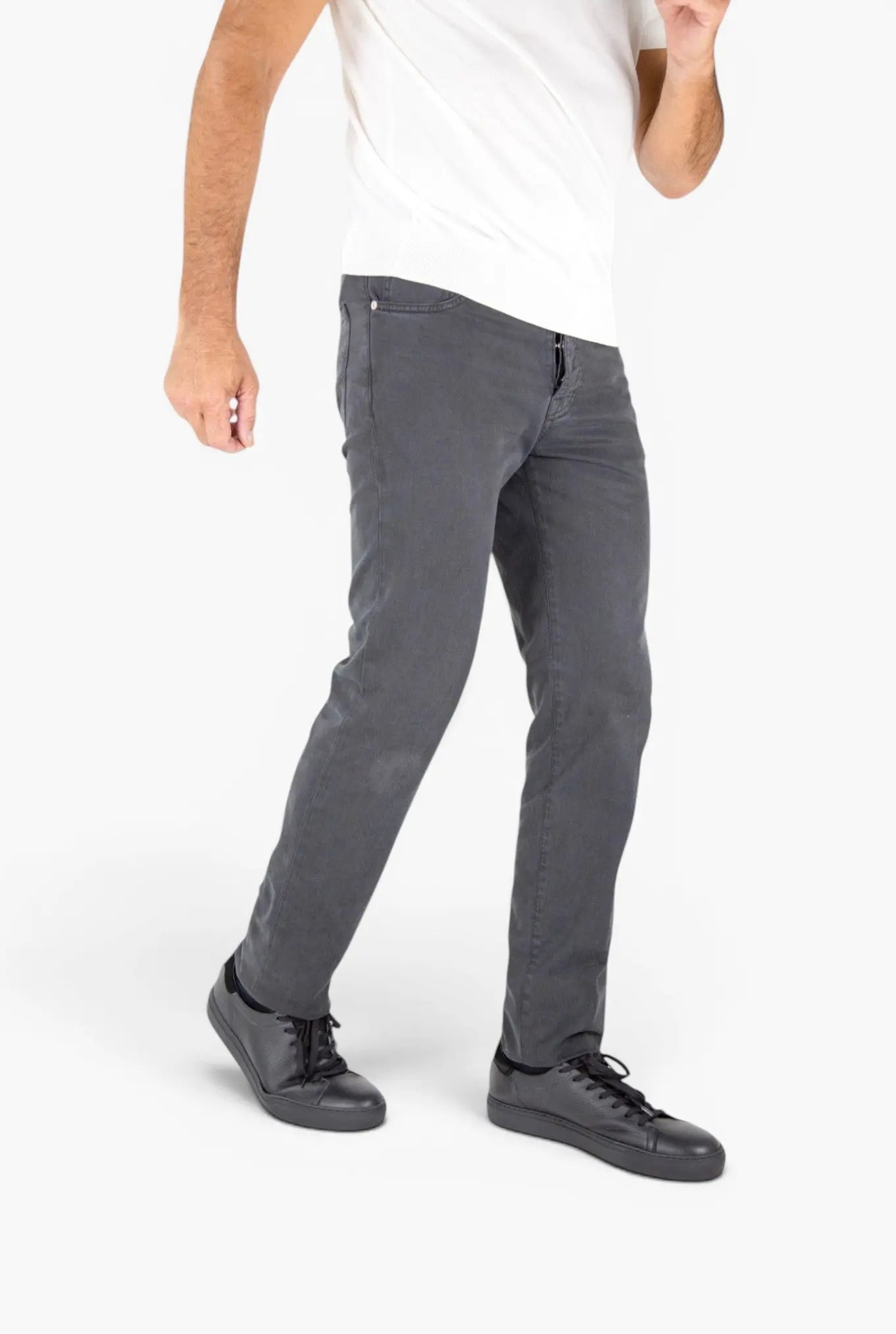 Pantaloni 5 Tasche Nero KITON