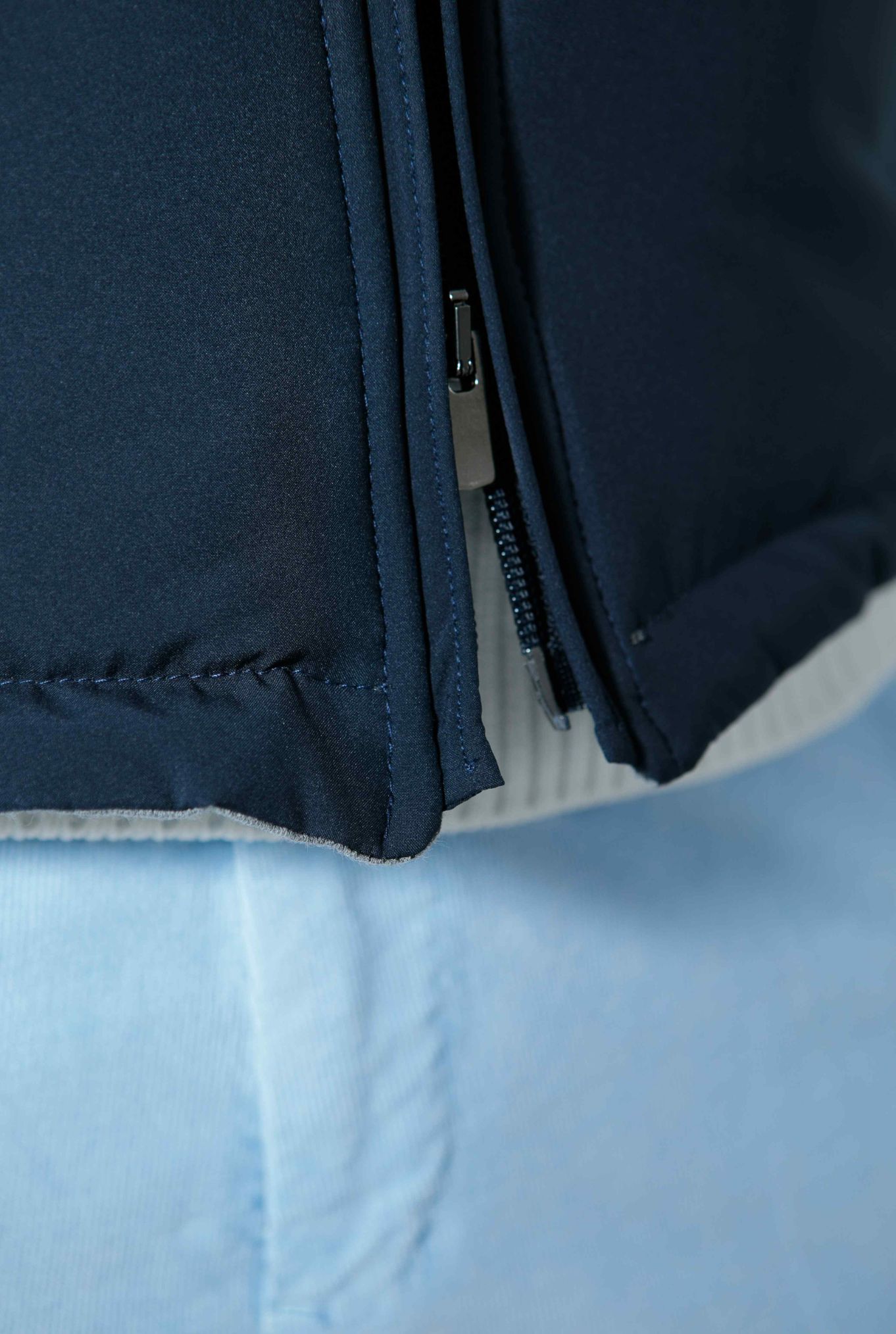 GUARINO Giubbino con Cappuccio Blu - Guarino Store