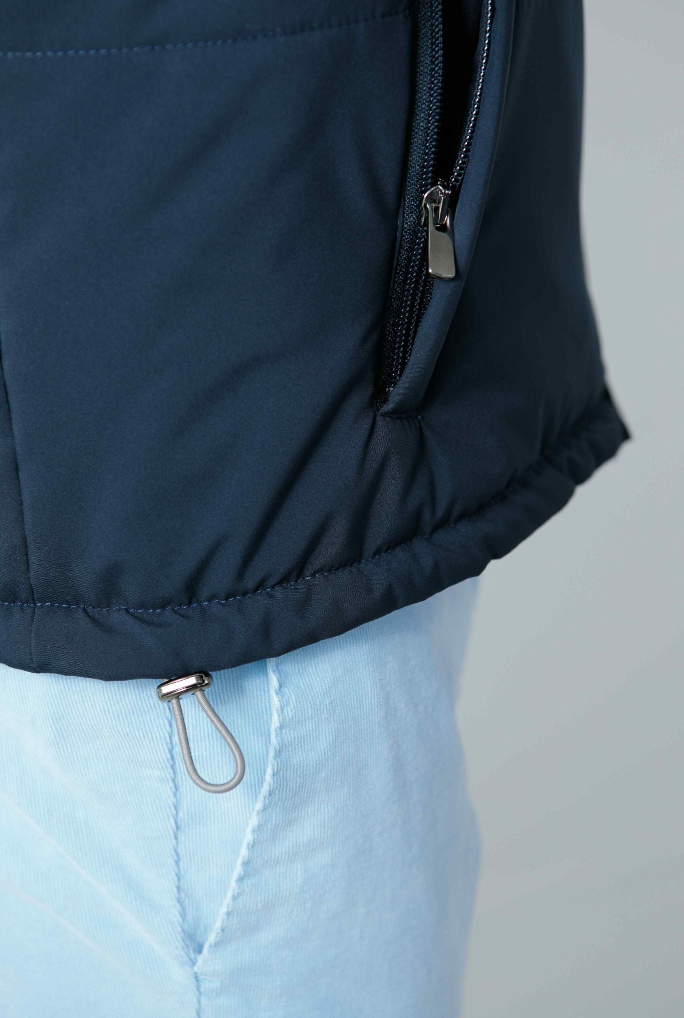 GUARINO Giubbino con Cappuccio Blu - Guarino Store