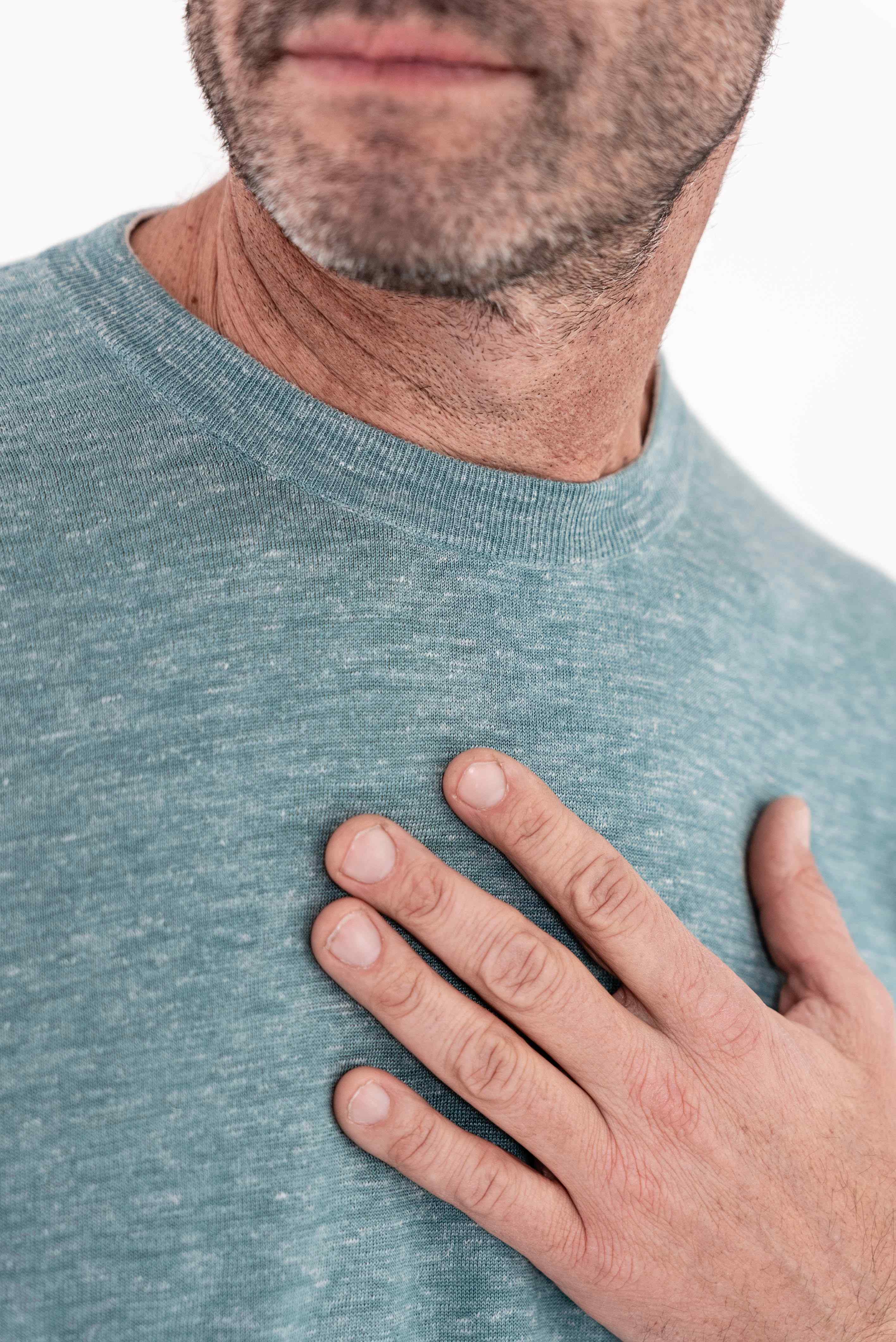 SVEVO PARMA Girocollo Seta e Lino Manica Lunga Verde Mélange - Guarino Store