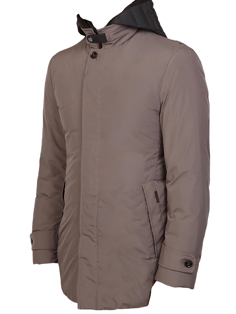 Cappotto Impermeabile imbottito in piuma d'oca beige - Guarino Store