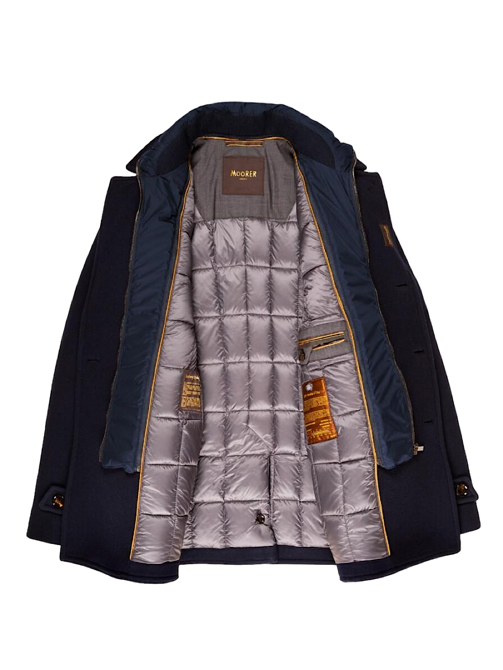 Peacot Doppio Petto Imbottito Blu mod. Bolgi - Guarino Store