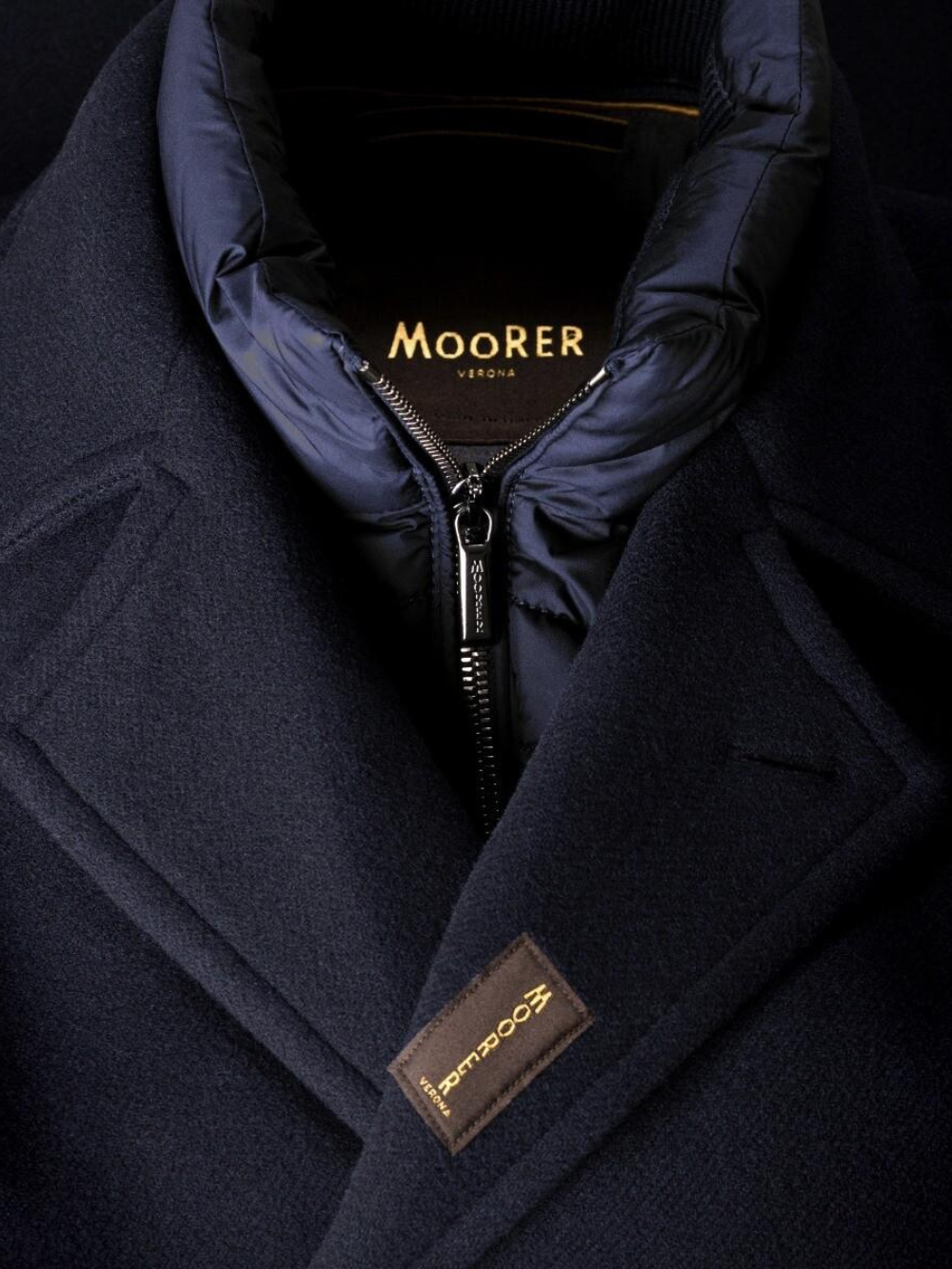 Peacot Doppio Petto Imbottito Blu mod. Bolgi - Guarino Store