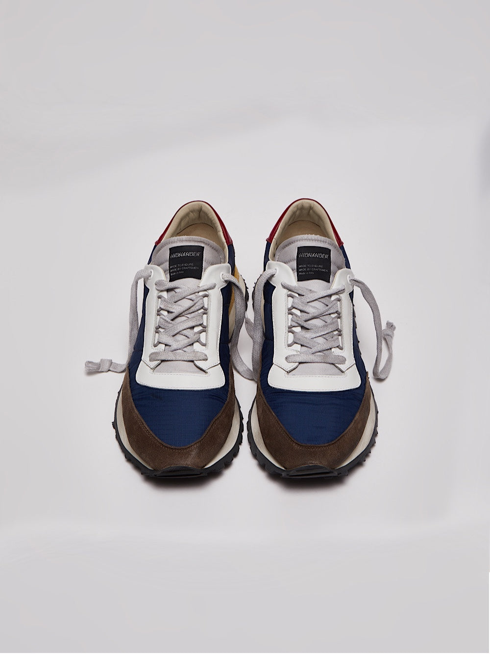 Sneaker Tenkei blu e marrone - Guarino Store