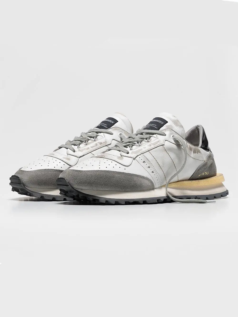 Sneaker Tenkei pelle bianca - Guarino Store