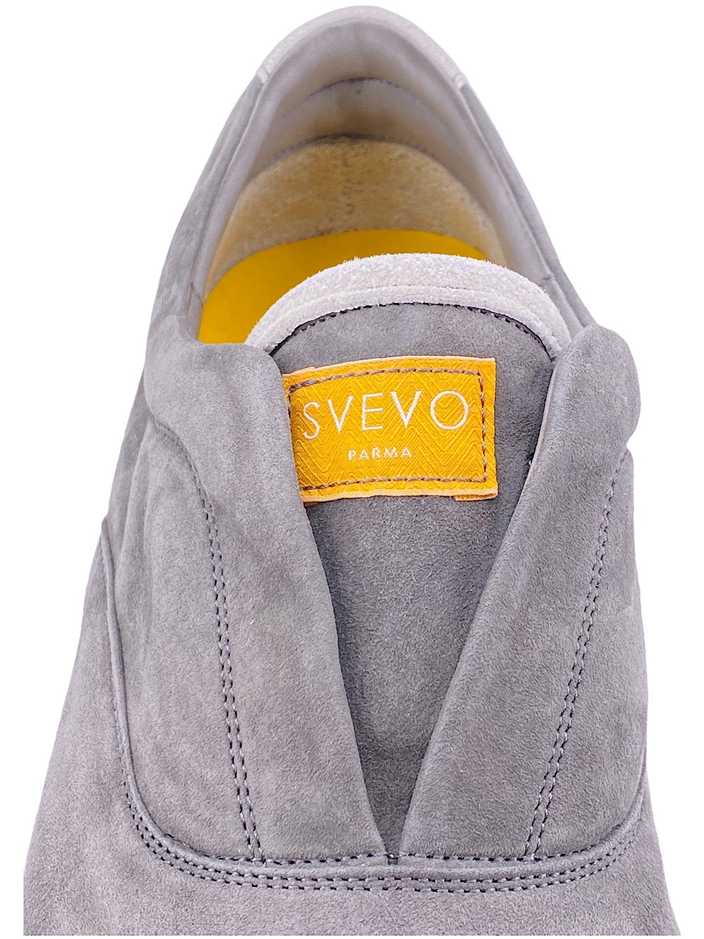 Svevo sneaker slip on in suede grigia - Guarino Store