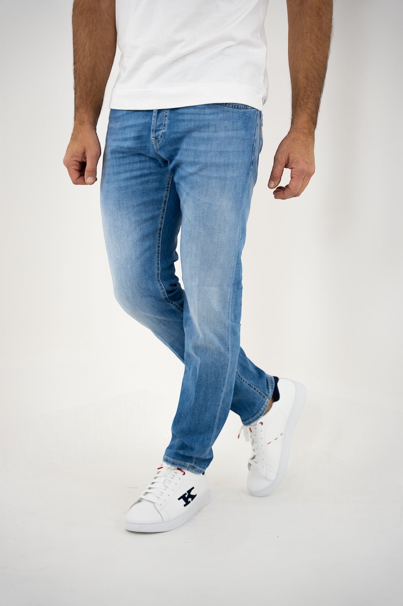 DONDUP Jeans mod.Mius Denim Chiaro Stretch - Guarino Store