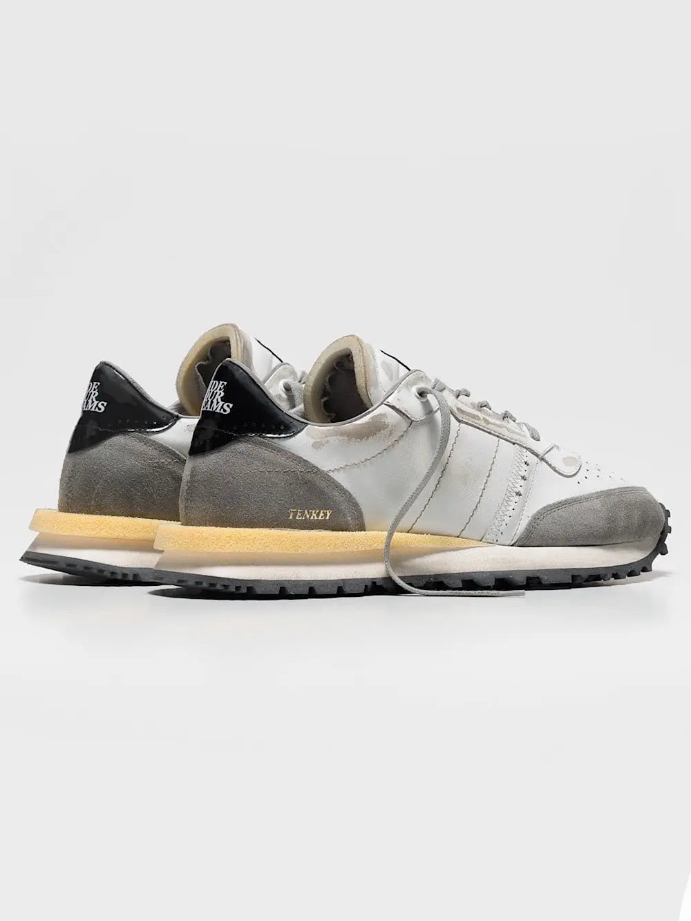 Sneaker Tenkei pelle bianca - Guarino Store