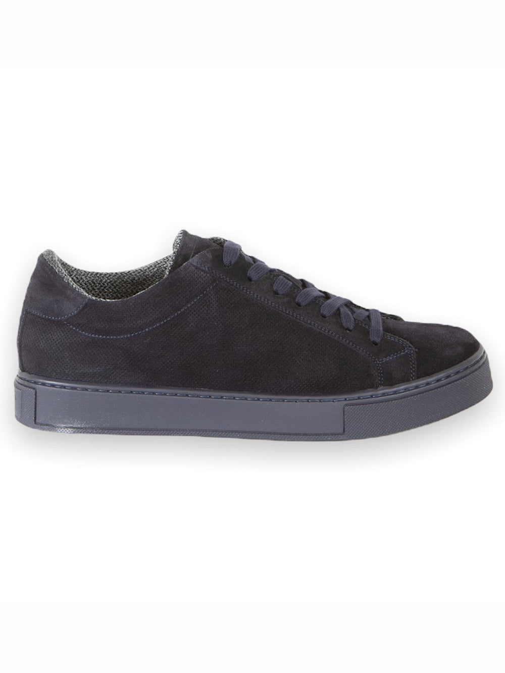 Sneaker Suede Blu Scura - Guarino Store