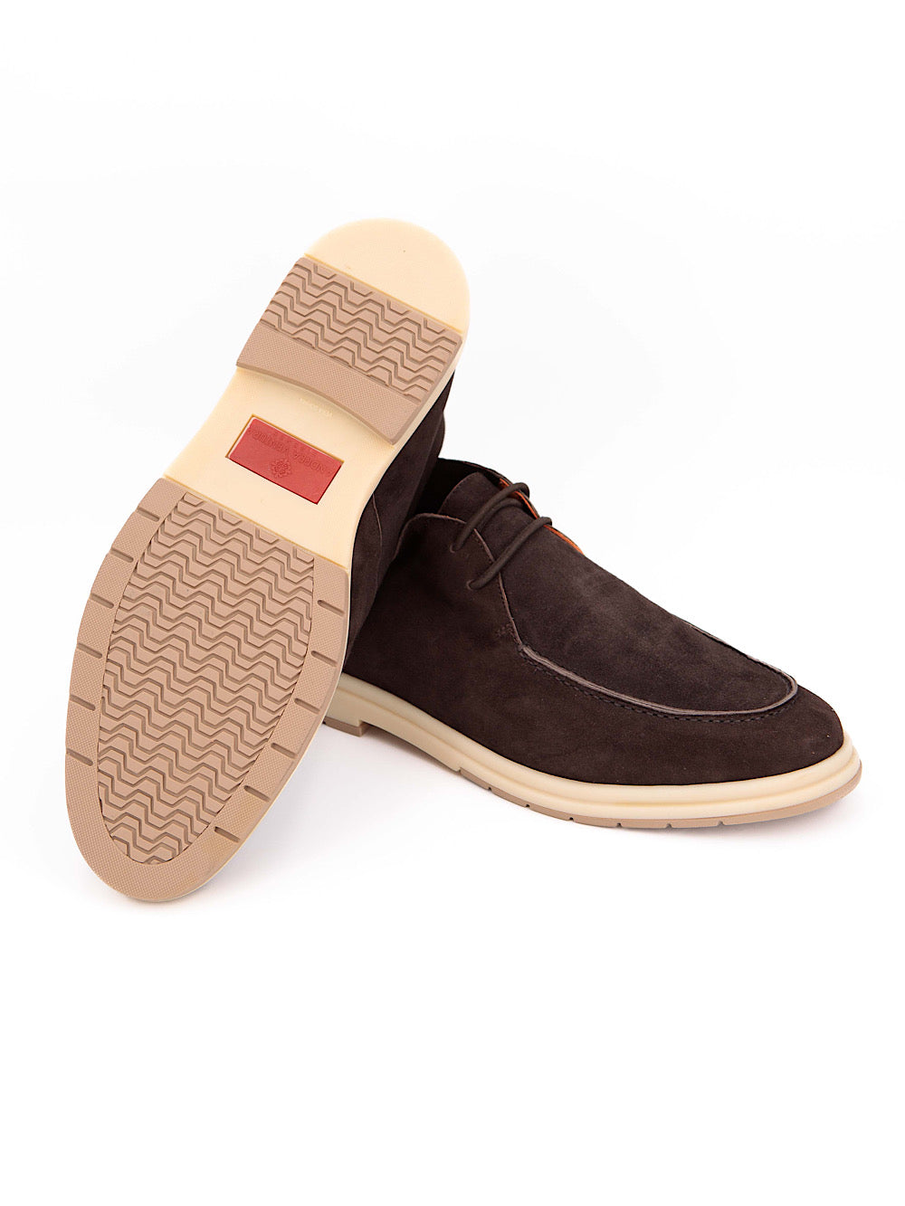 Andrea Ventura Polacchina Suede marrone caffè - Guarino Store