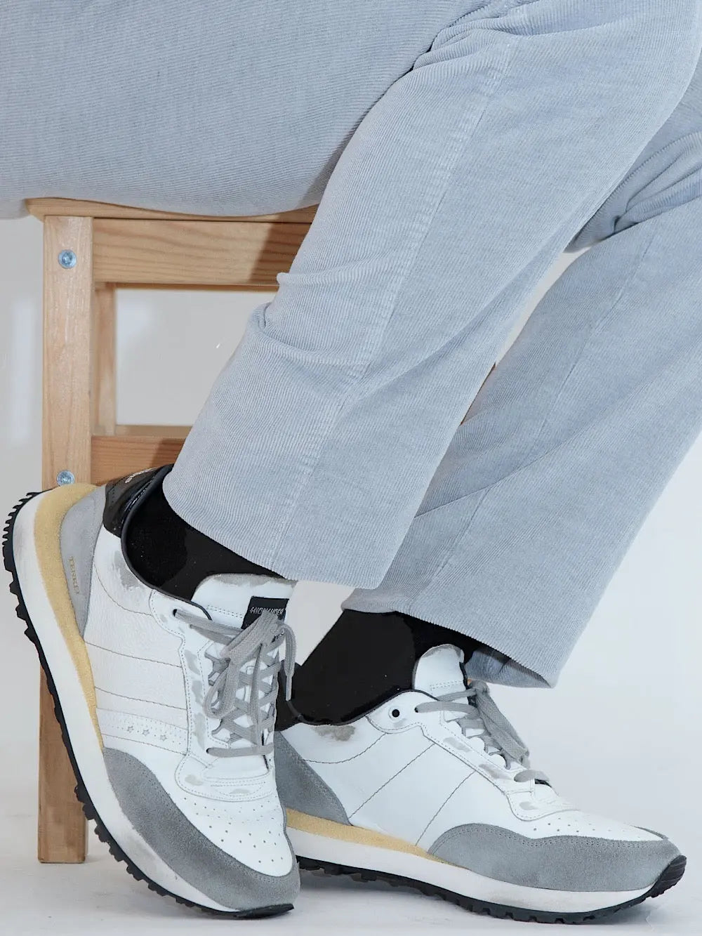 Sneaker Tenkei pelle bianca - Guarino Store