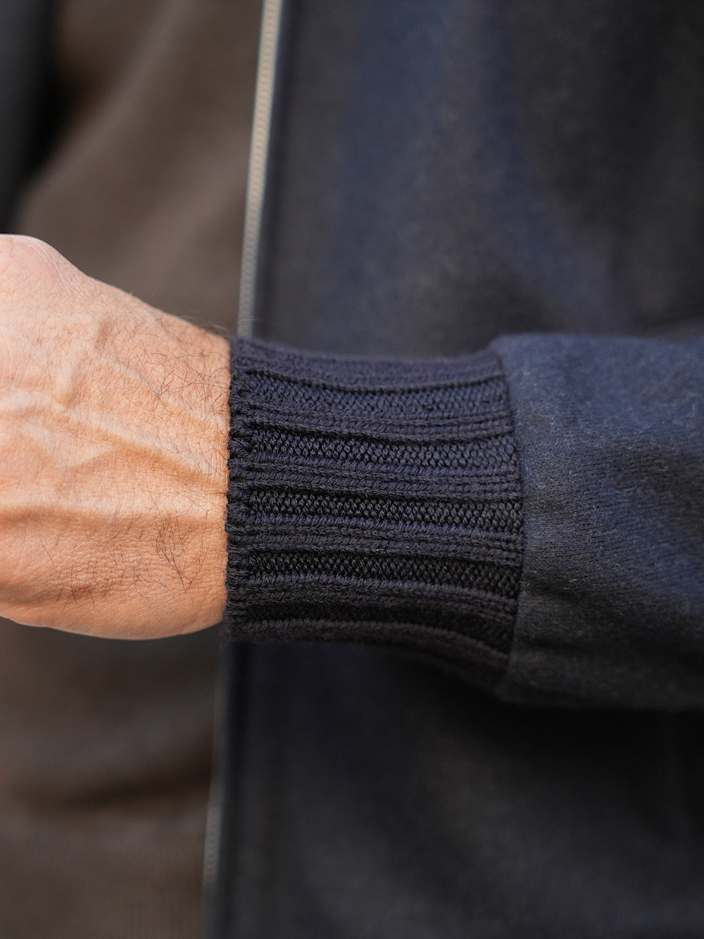 Mandelli Giubbino in cashmere con cappuccio staccabile - Guarino Store