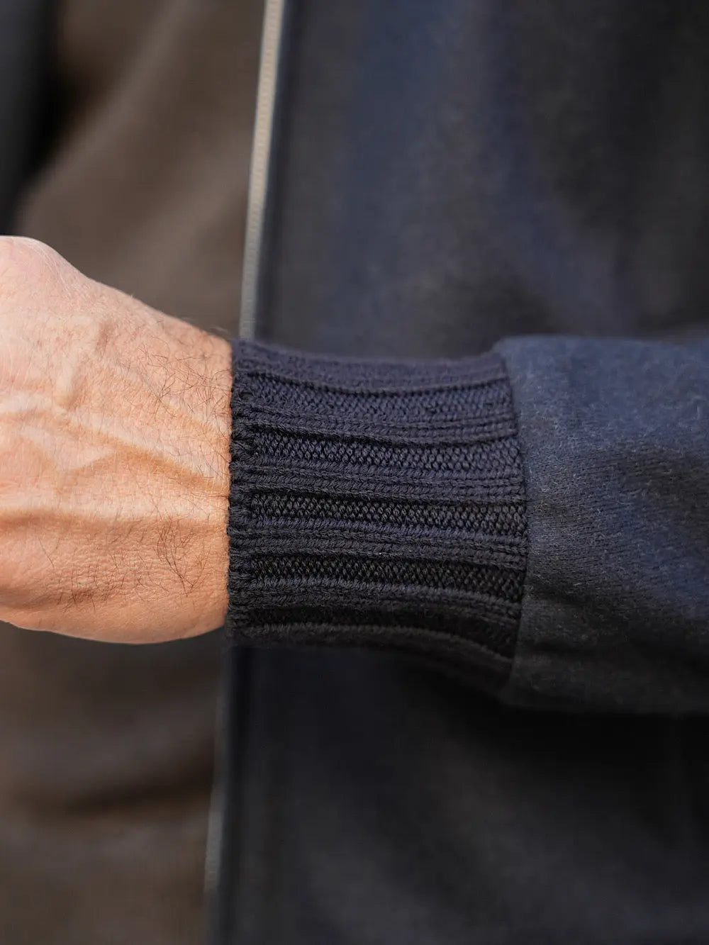 Mandelli Giubbino in cashmere con cappuccio staccabile - Guarino Store