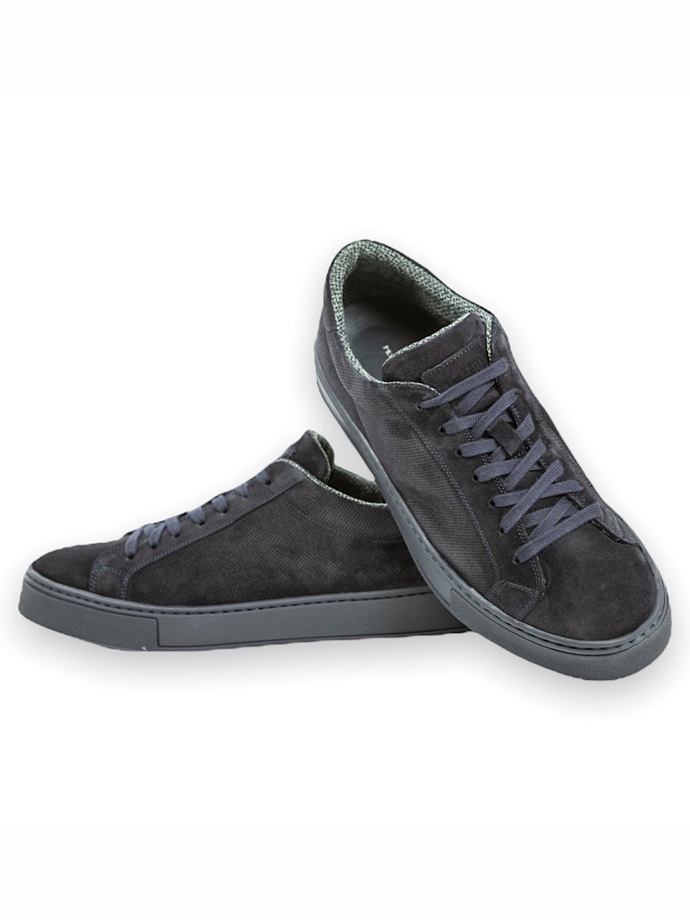 Sneaker Suede Blu Scura - Guarino Store