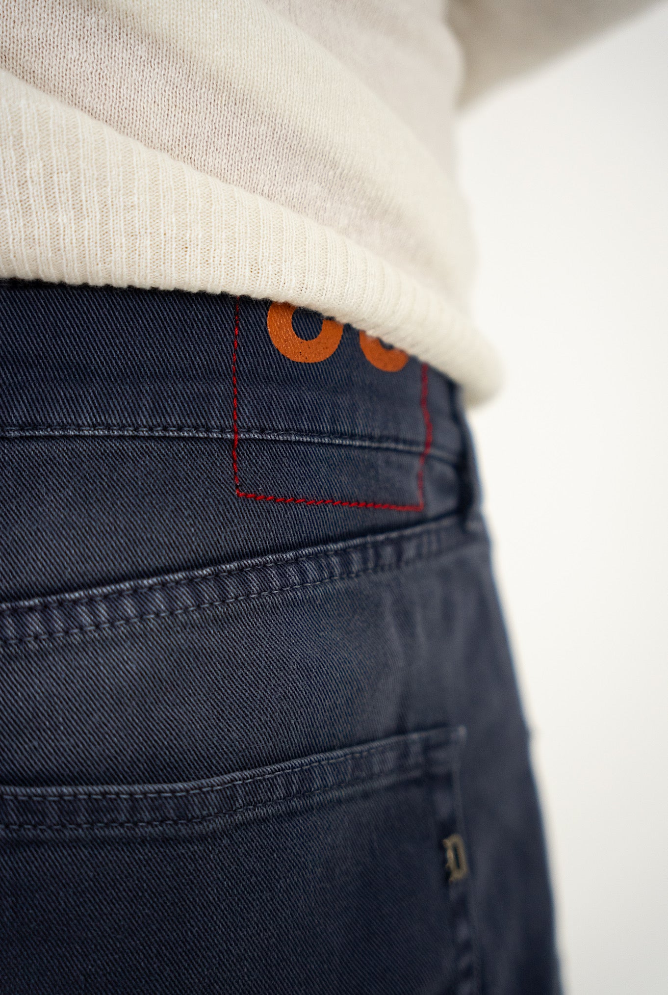 DONDUP Pantaloni Bull Stretch 5 tasche mod. Icon Blu - Guarino Store