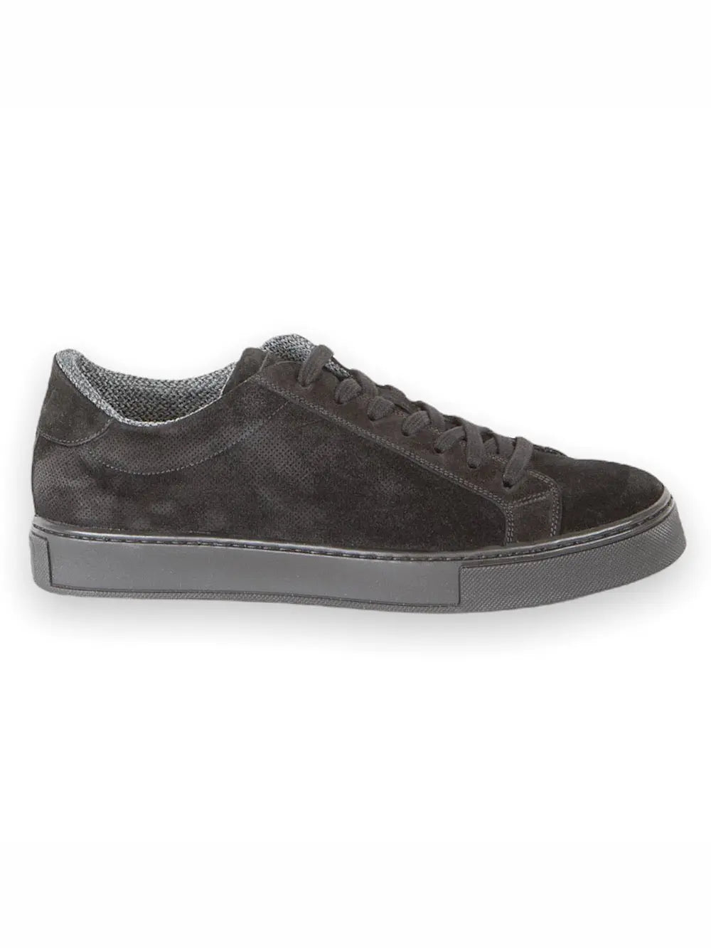 Sneaker Suede Nera - Guarino Store