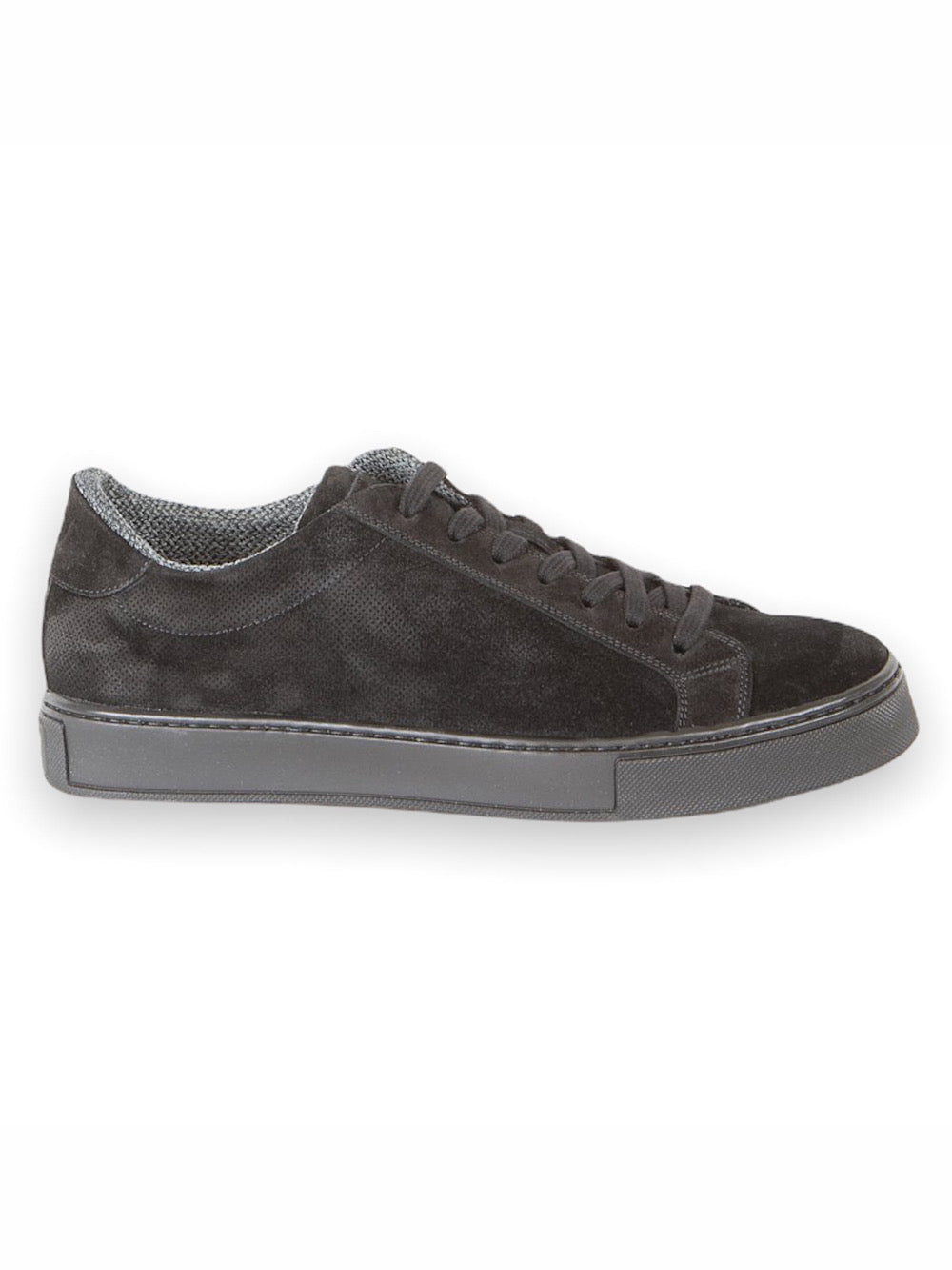 Sneaker Suede Nera - Guarino Store