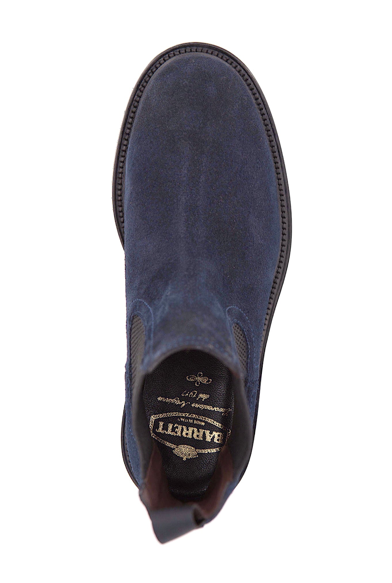 Chelsea Boots in Suede Blu - Guarino Store