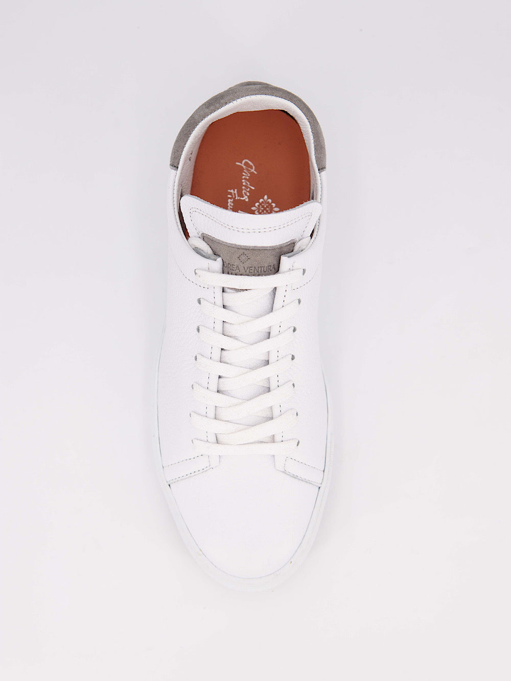 Andrea Ventura Sneaker Giannutri Pelle Cervo bianca - Guarino Store