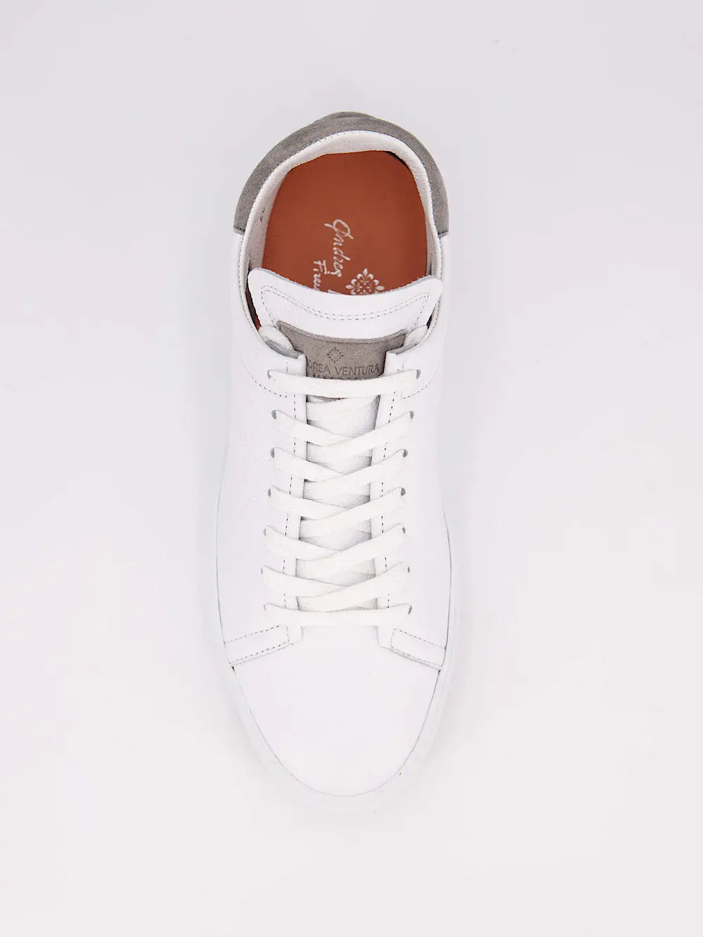 Andrea Ventura Sneaker Giannutri Pelle Cervo bianca - Guarino Store