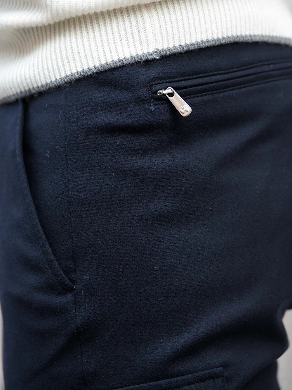 Pantalone con Coulisse Cargo Blu - Guarino Store
