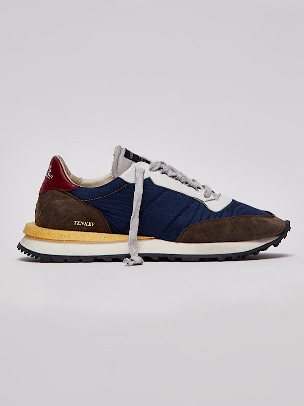 Sneaker Tenkei blu e marrone - Guarino Store