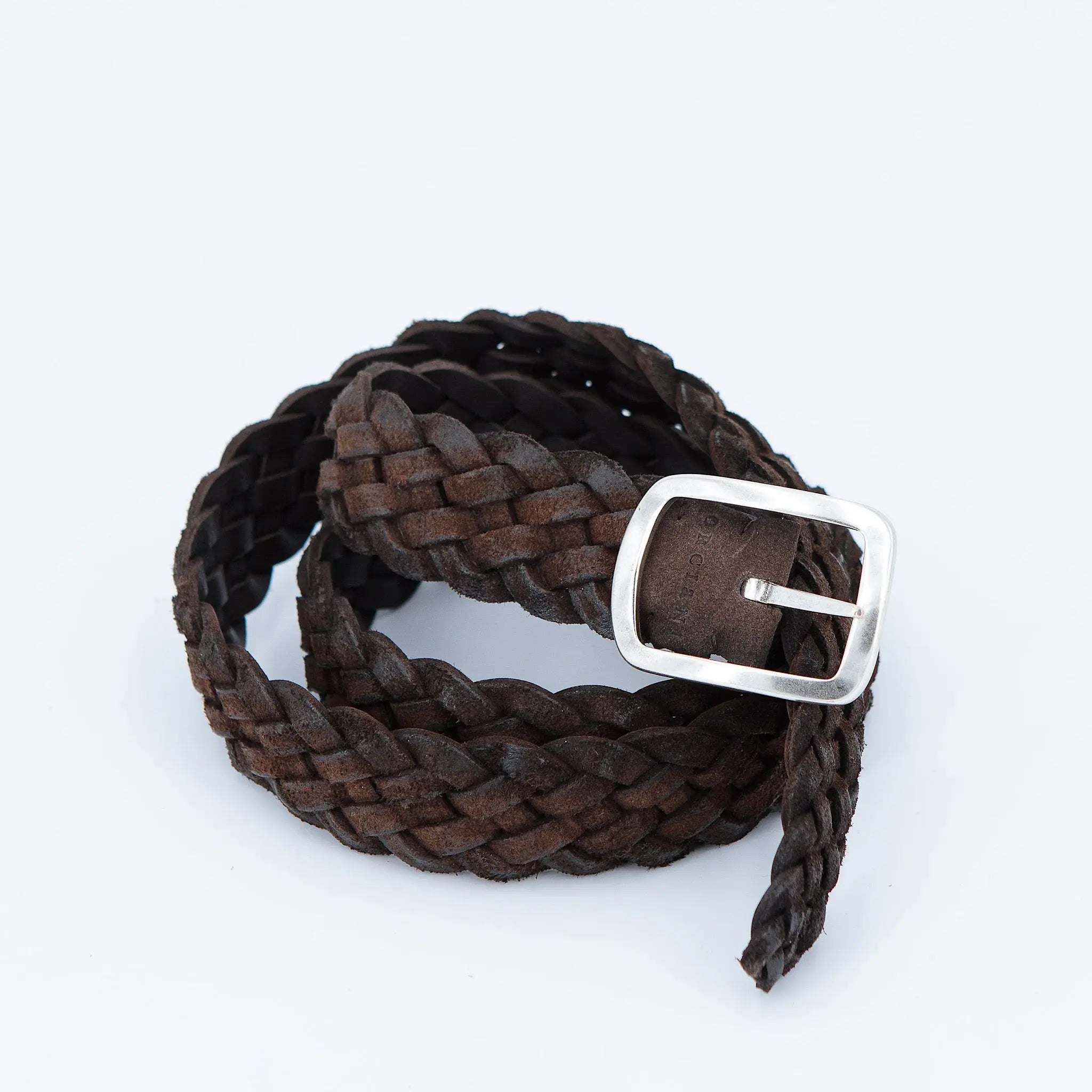 Cintura reversibile a treccia testa di moro - Guarino Store