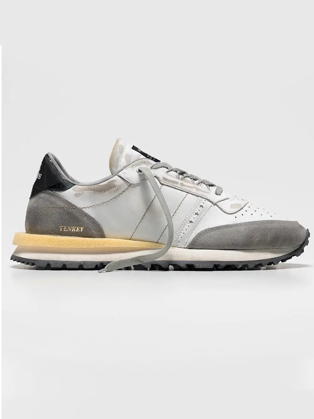 Sneaker Tenkei pelle bianca - Guarino Store