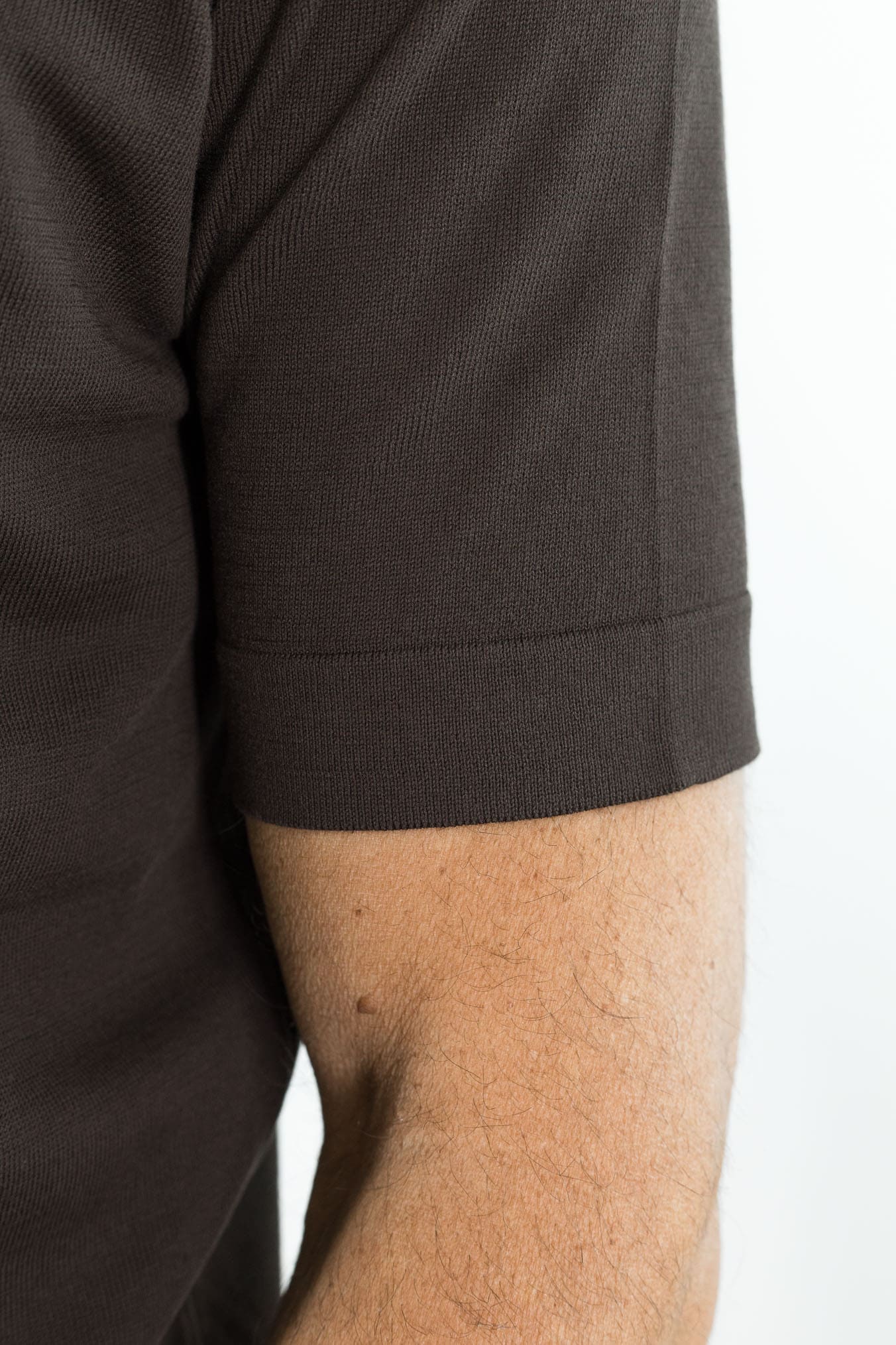 GUARINO Polo Paramontura Cotone Moro