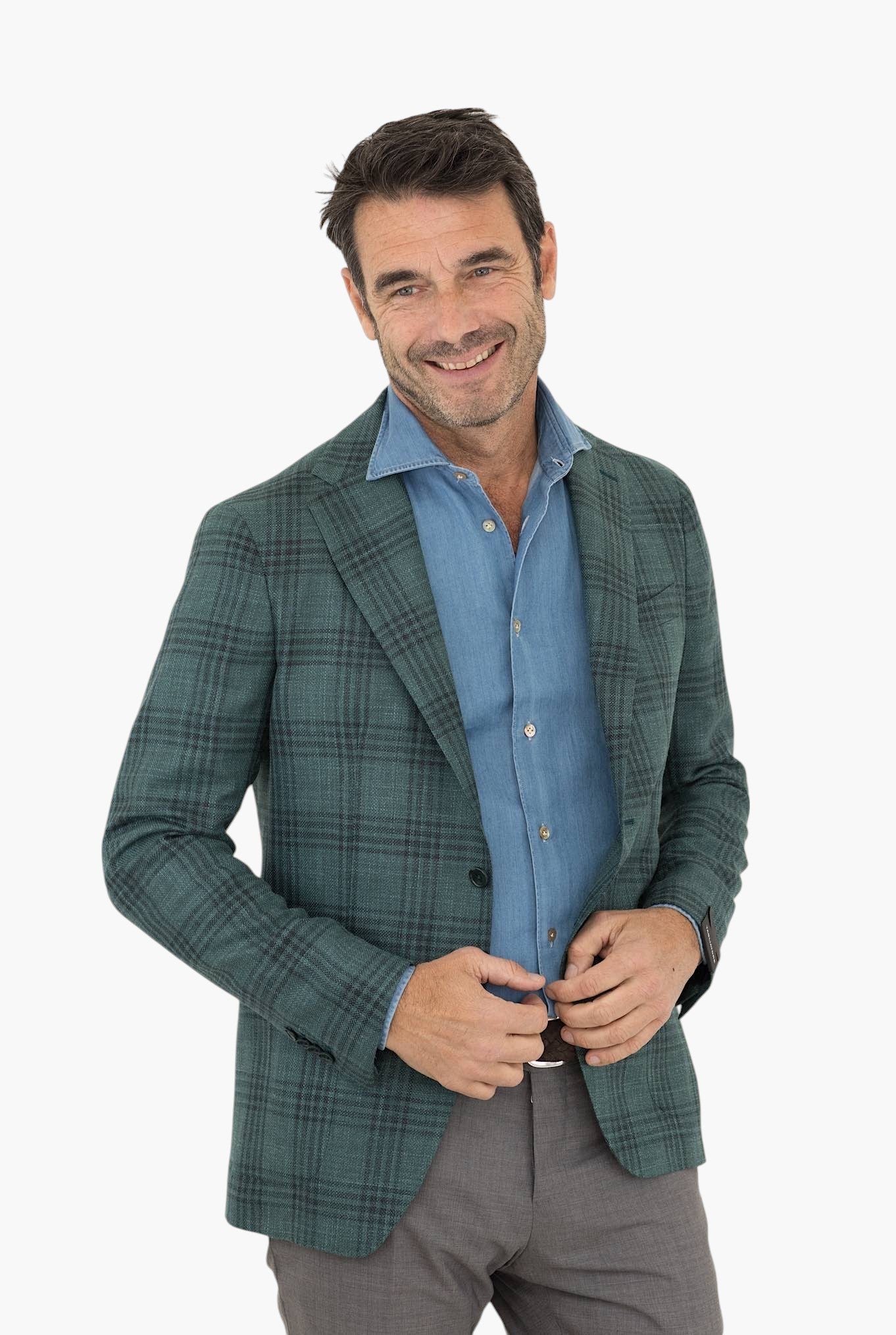 TAGLIATORE Green Wales Jacket