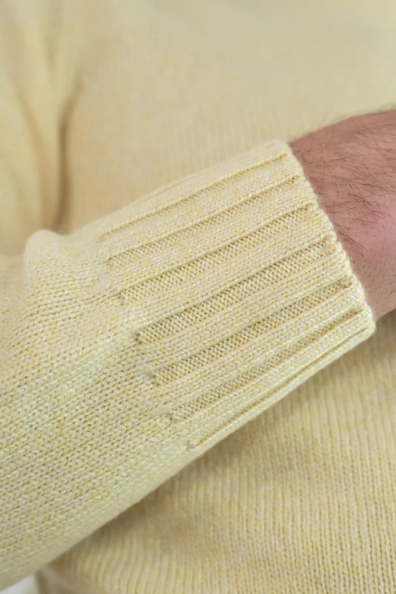 Dolcevita Cashmere Corsehair Giallo GUARINO