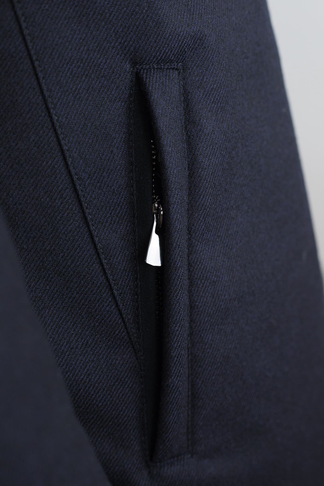 Giaccone Lana Cashmere Loro Piana Blu - Guarino Store