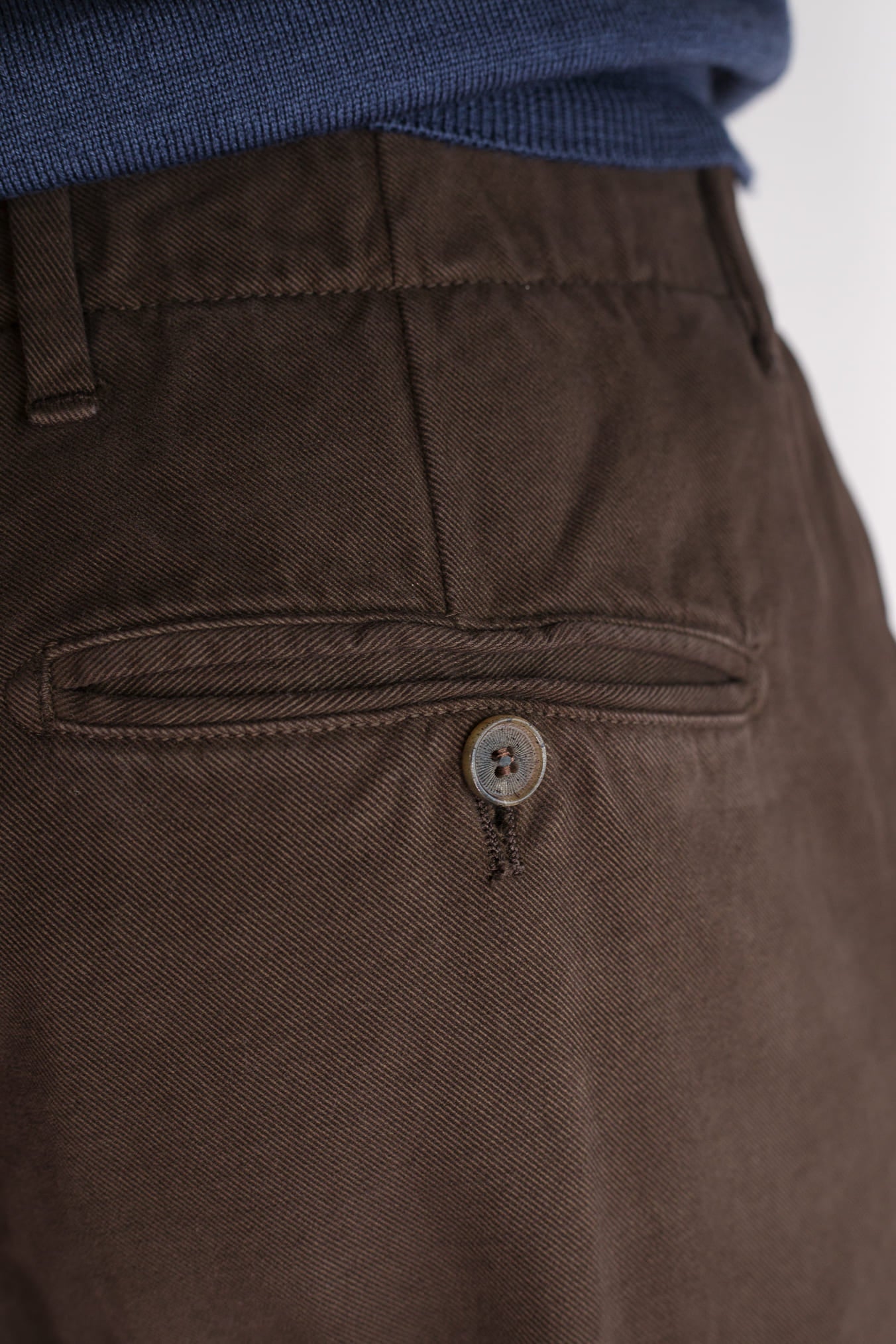 Pantaloni Supersoft Cotone Cashmere Caffè - Guarino Store