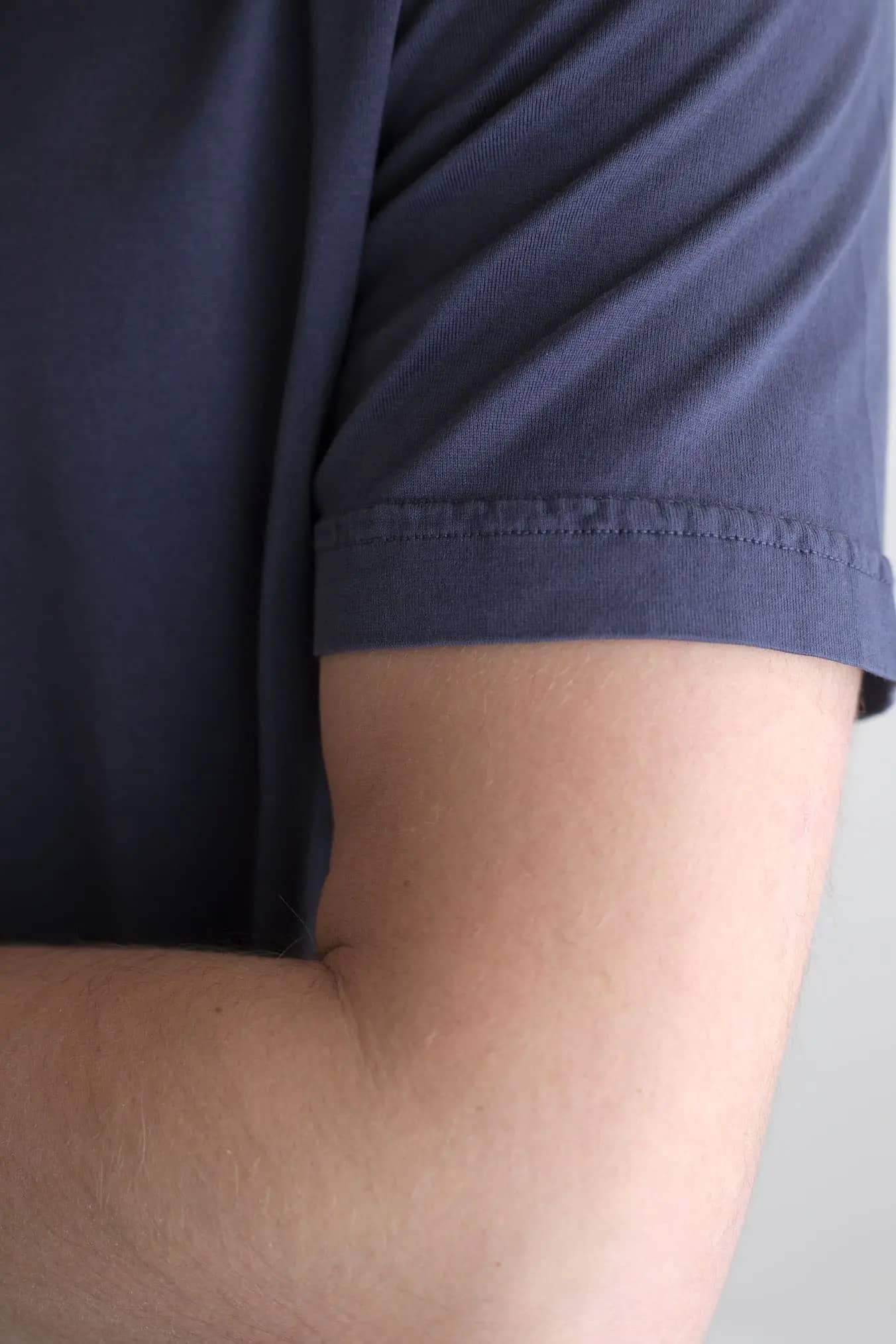 FEDELI Polo "Zero" MM Jersey Cotone Navy