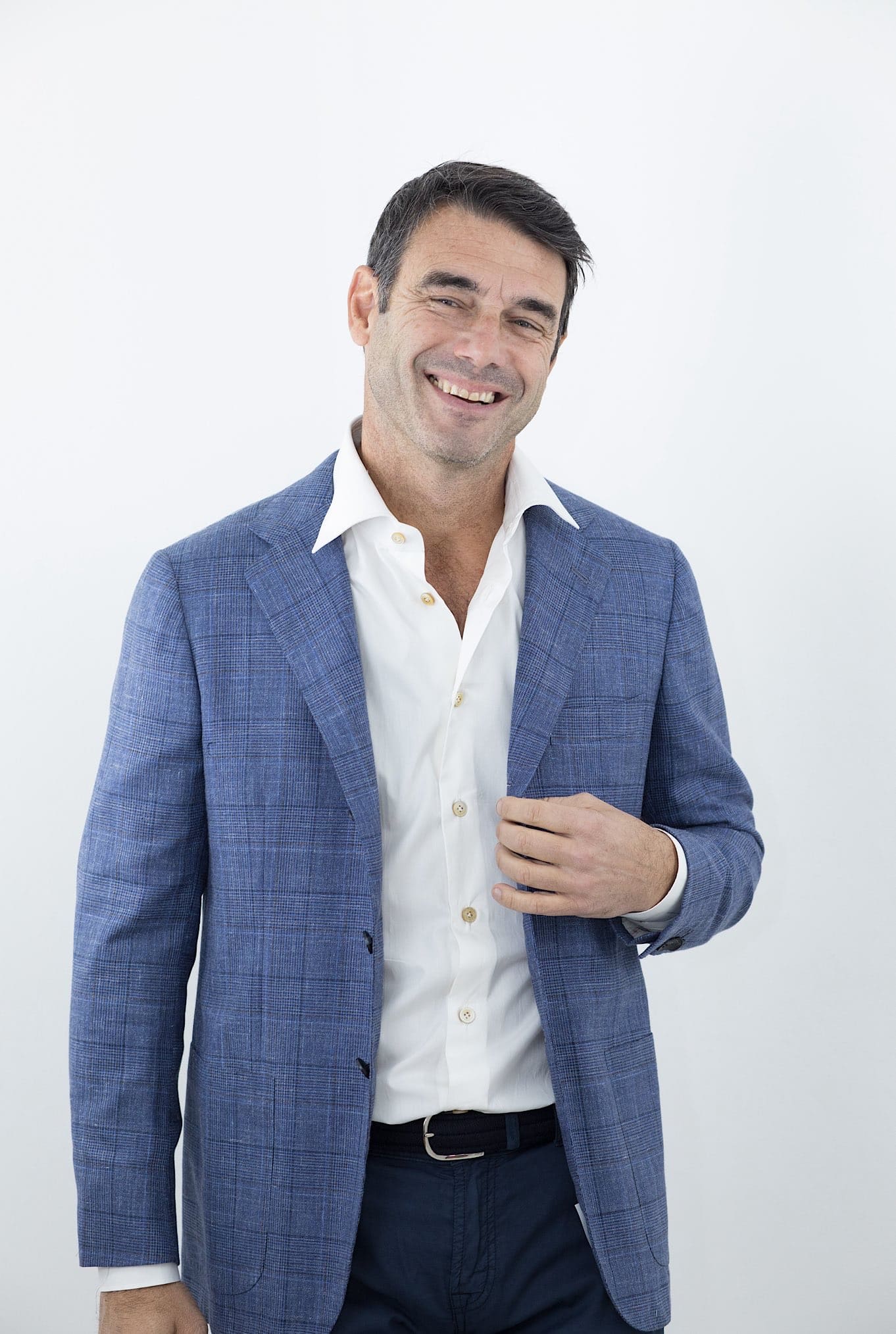 KITON Wales Cashmere Linen Silk Jacket mod. Evo