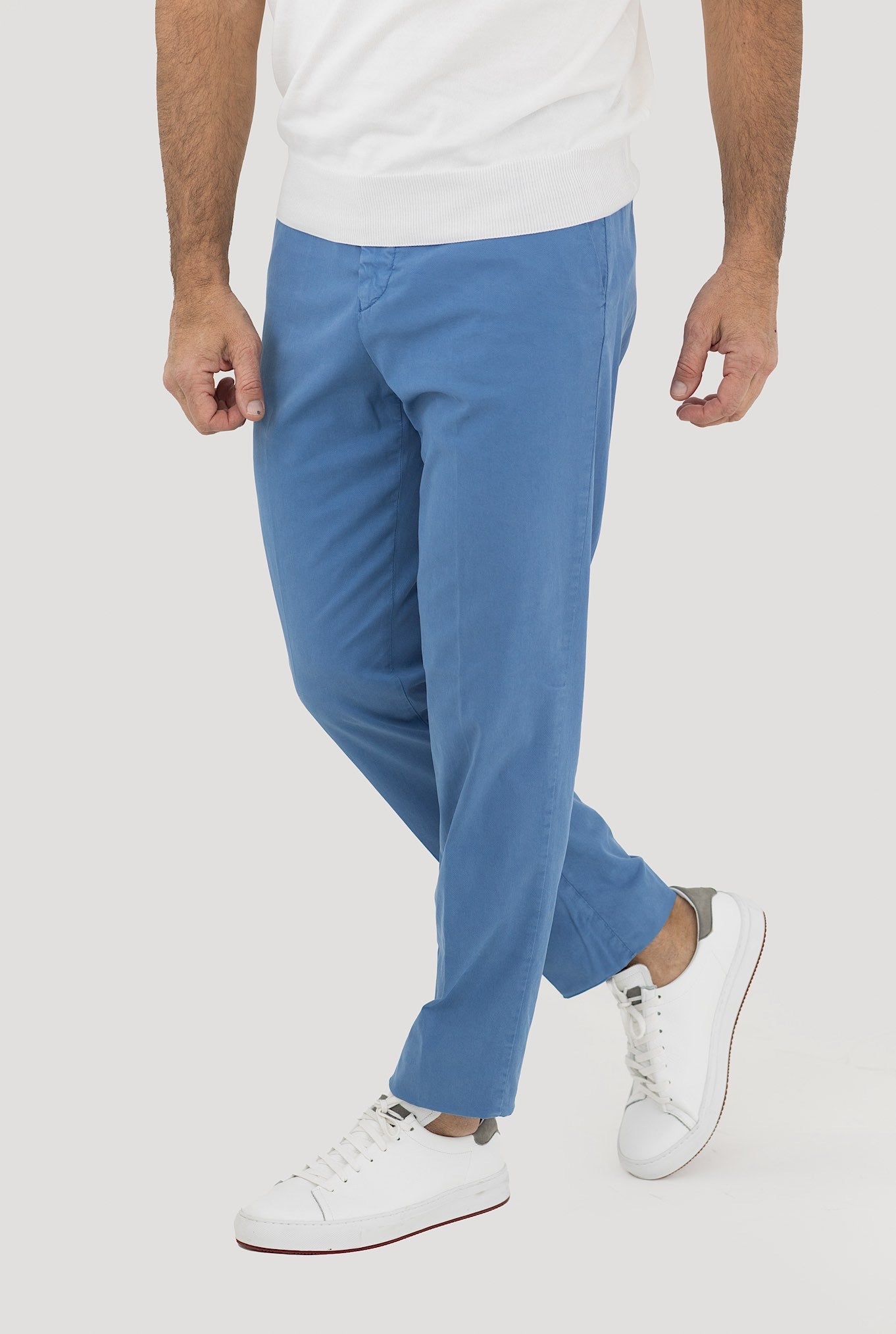 MARCO PESCAROLO Pantaloni mod. Evo Azzurro