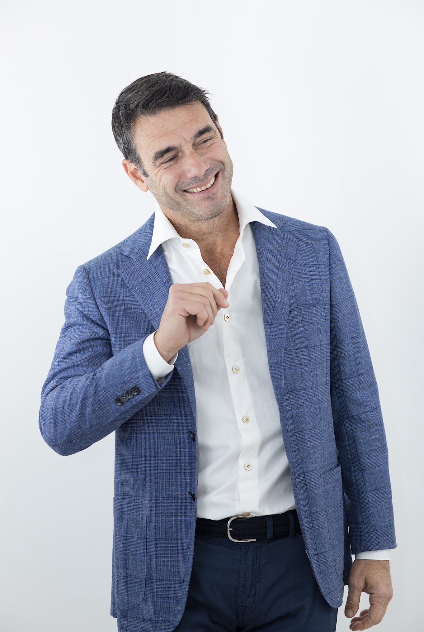 KITON Wales Cashmere Linen Silk Jacket mod. Evo