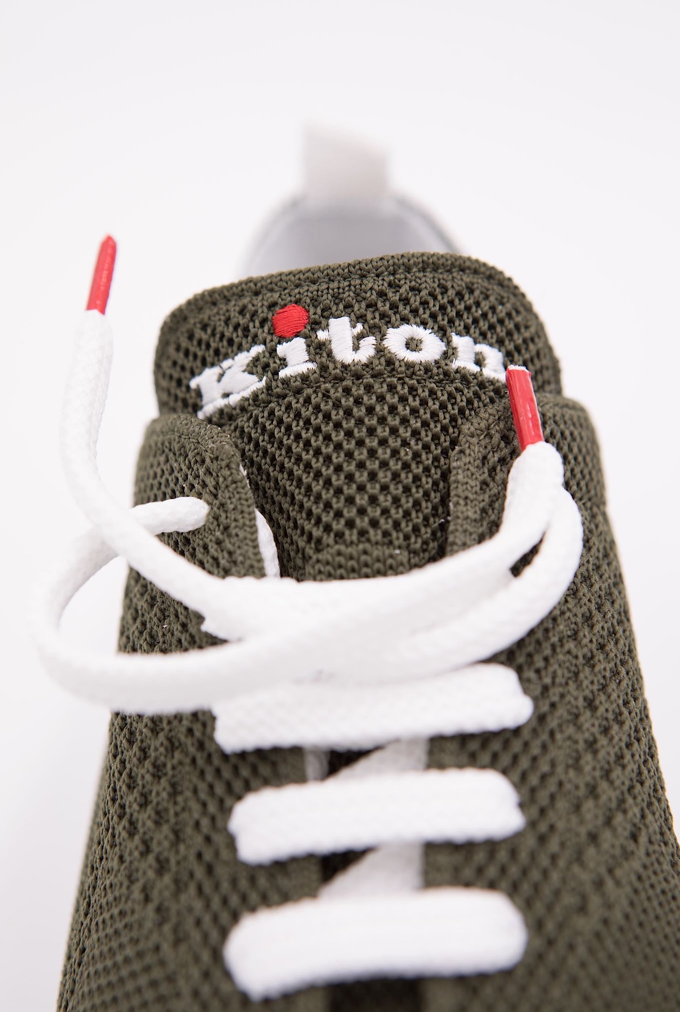 KITON Sneakers mod. Fit Military Green