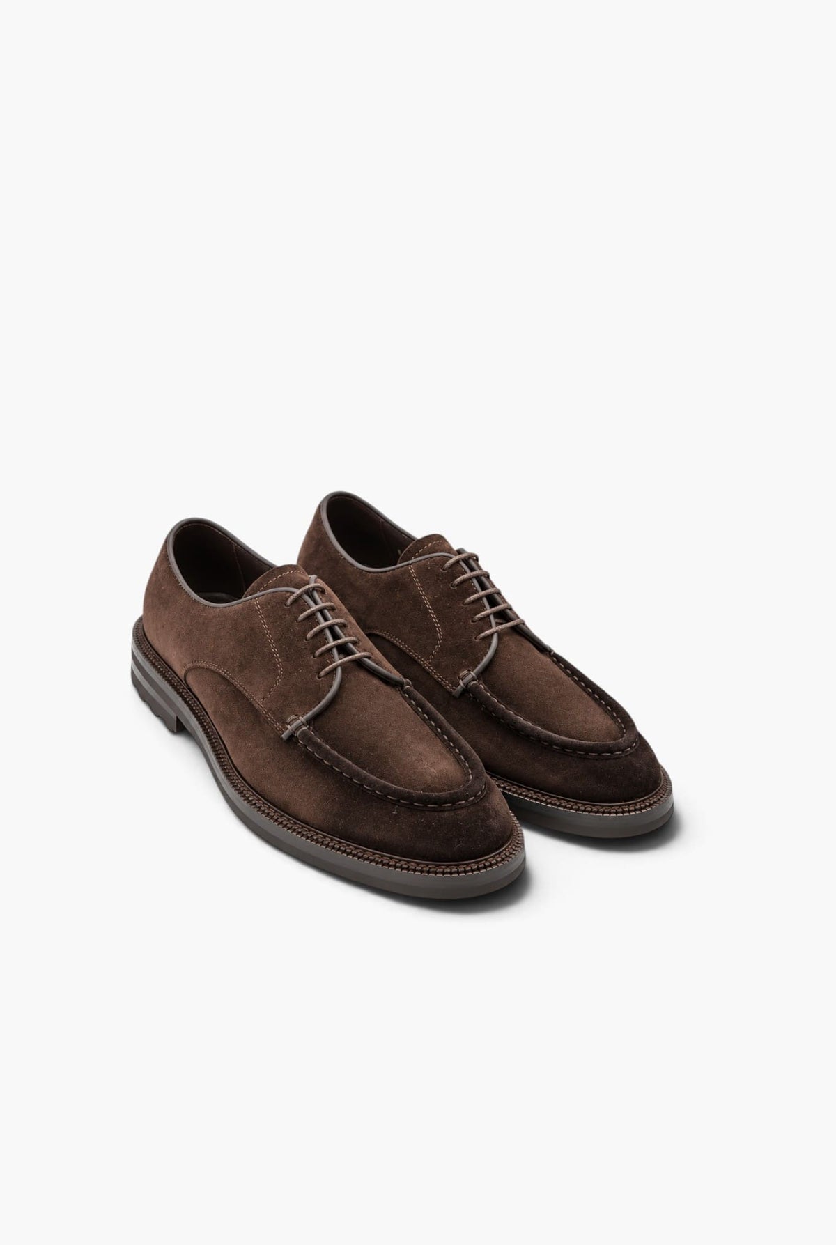 Scarpe Derby Suede Testa di Moro BARRETT