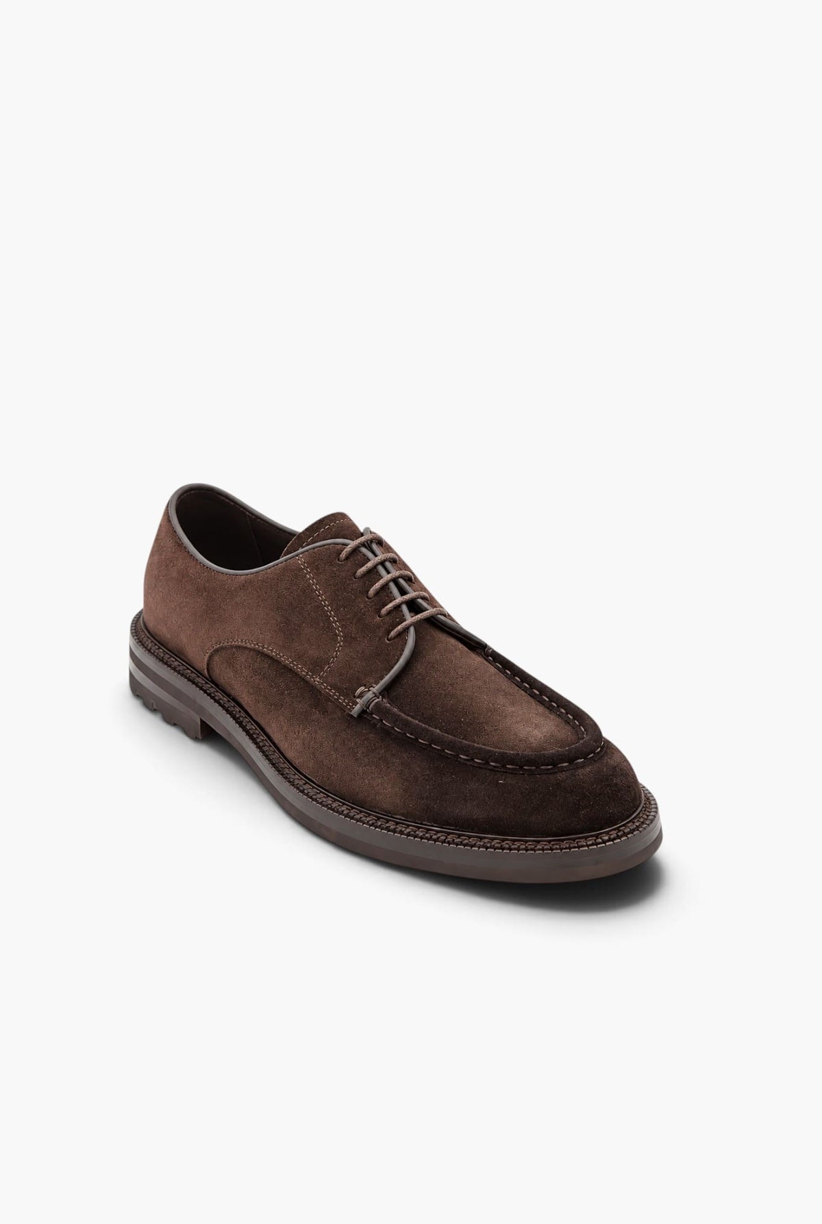Scarpe Derby Suede Testa di Moro BARRETT